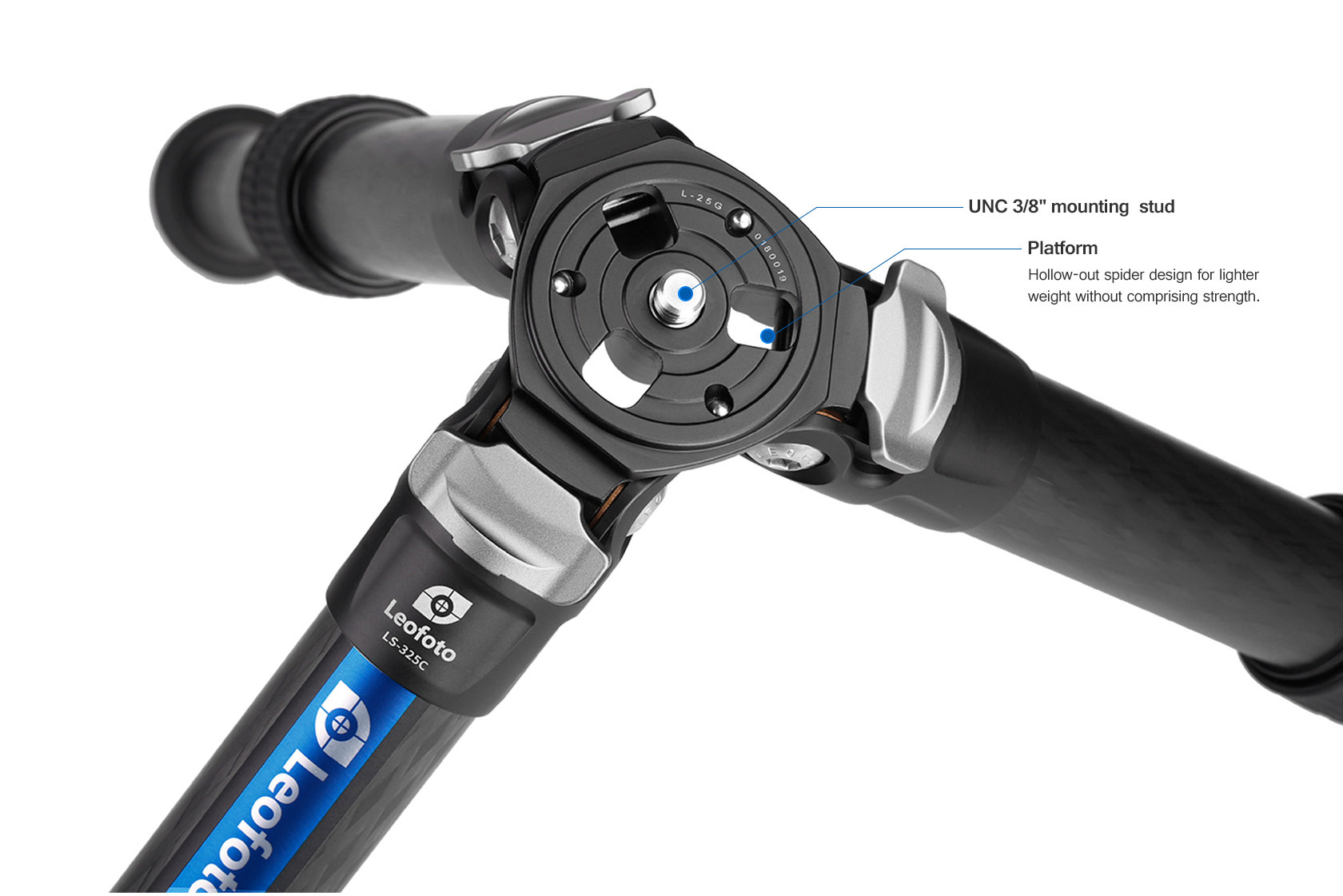 Leofoto Ranger LS-325C Carbon-Stativ mit Kugelkopf LH-40 Leofoto Ranger LS-325C Carbon-Stativ mit Kugelkopf LH-40