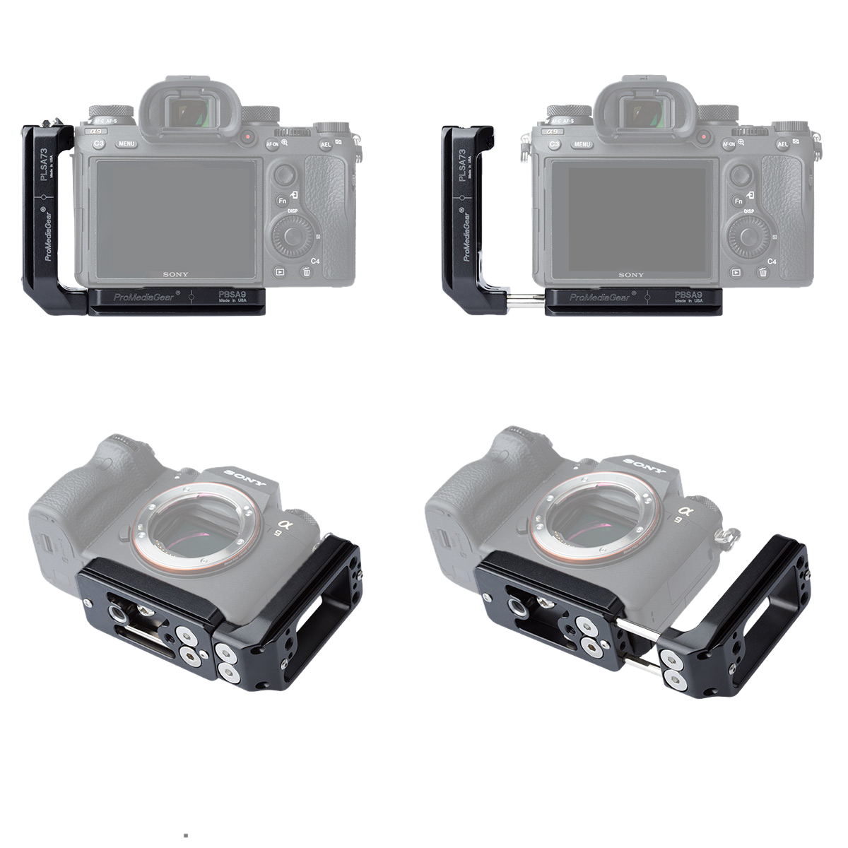 ProMediaGear PLSA9 Modularer L-Winkel für Sony Alpha 9 ProMediaGear PLSA9 Modularer L-Winkel für Sony Alpha 9