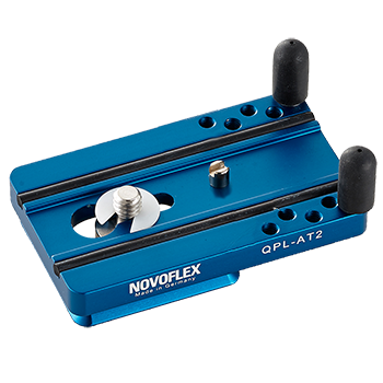 Novoflex QPL AT-2 Klemmplatte mit Verdrehschutz 70mm