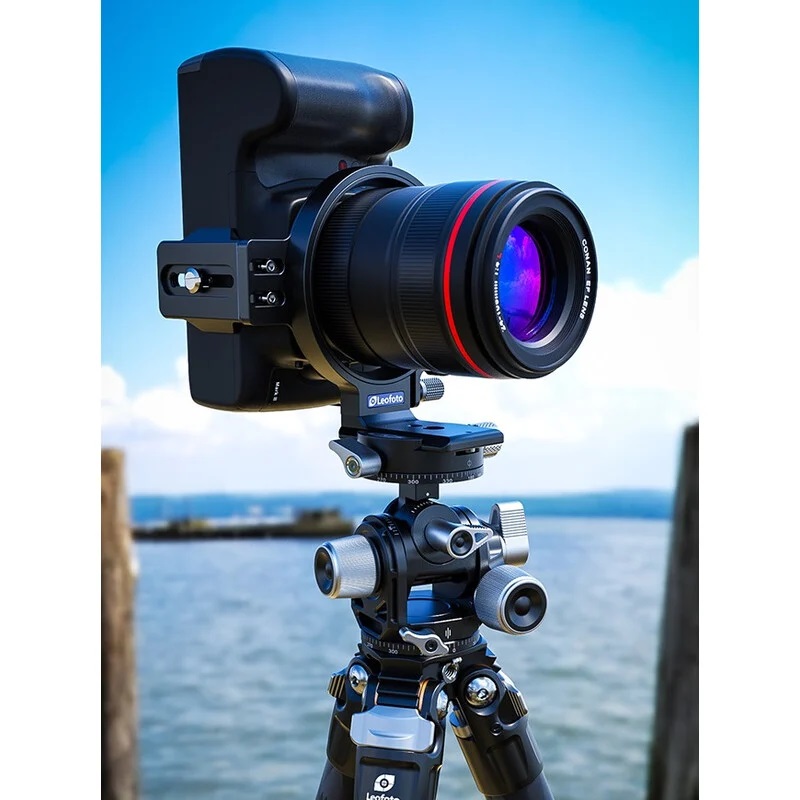 Leofoto UL-03 Schwarz Universal-L-Winkel incl. Schelle Leofoto UL-03 Schwarz Universal-L-Winkel incl. Schelle