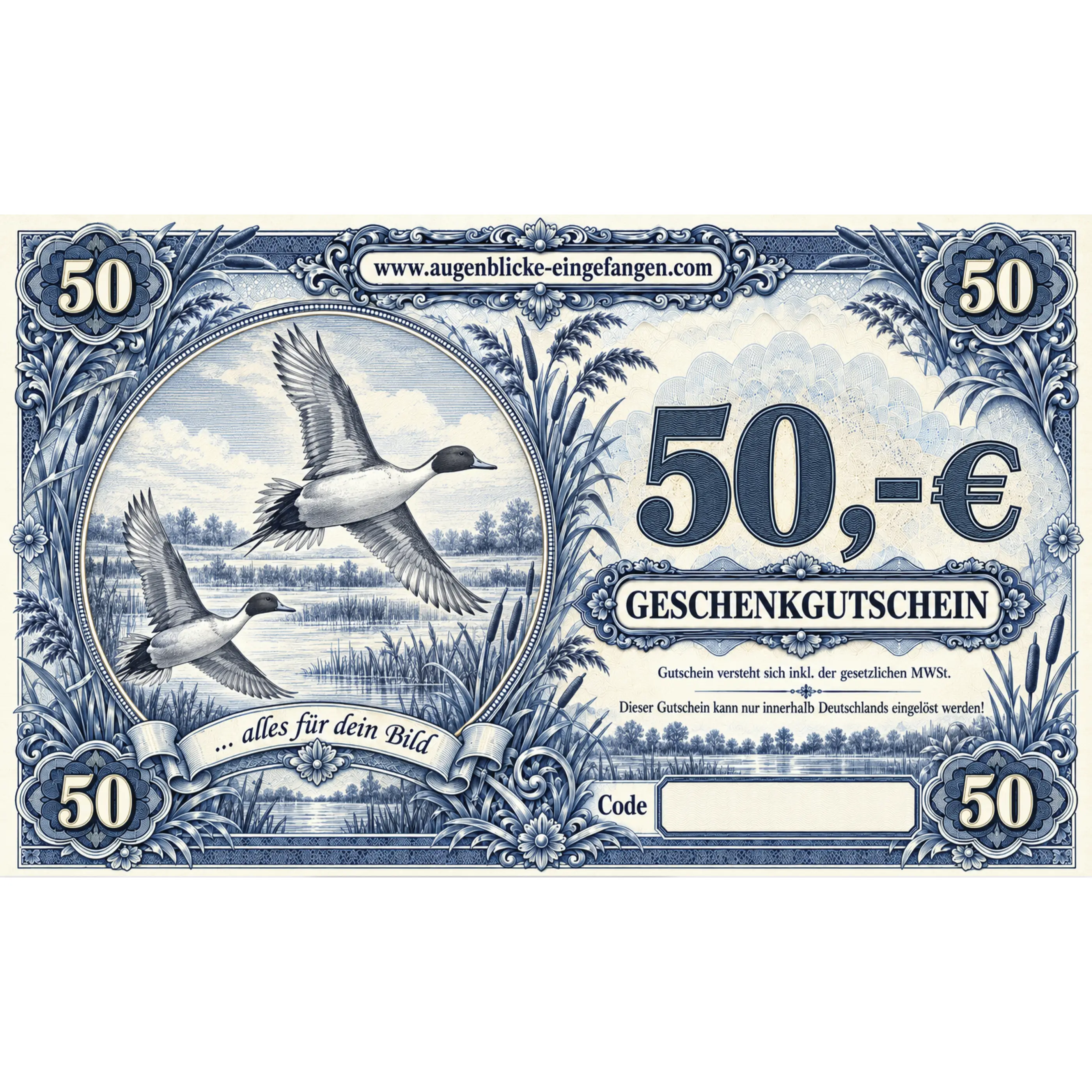 Buono regalo (Serie 2) - 50 euro