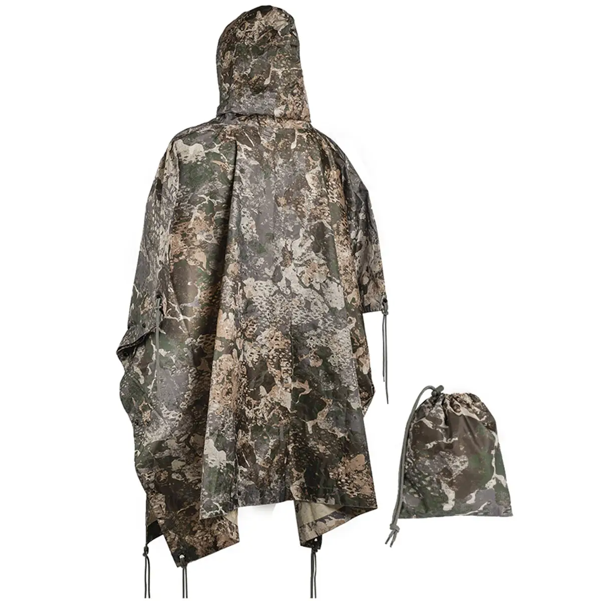 MIL-TEC PONCHO PE R/S 780GR / Regenponcho / Tarp MIL-TEC PONCHO PE R/S 780GR / Regenponcho / Tarp