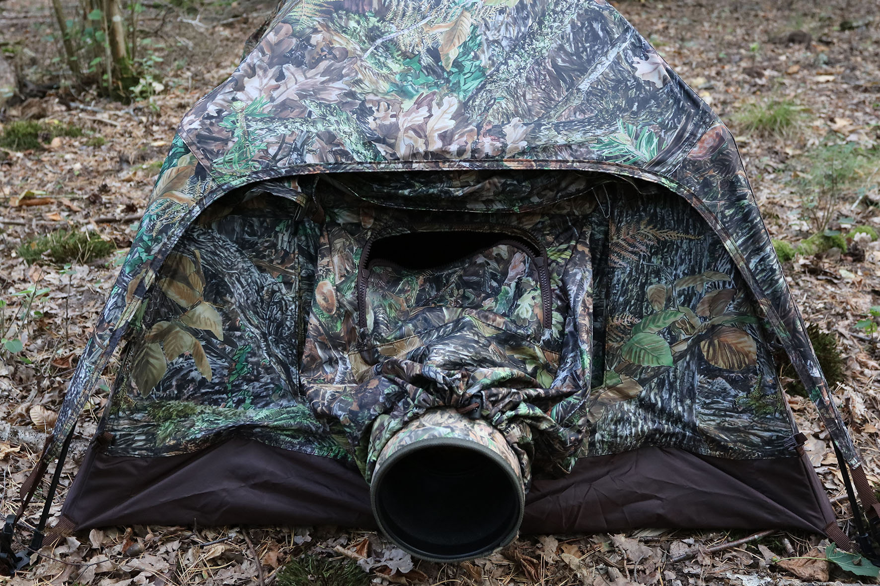Tragopan HOKKI V3 Liegezelt für Bodennahe Fotografie Tragopan HOKKI V3 Liegezelt für Bodennahe Fotografie