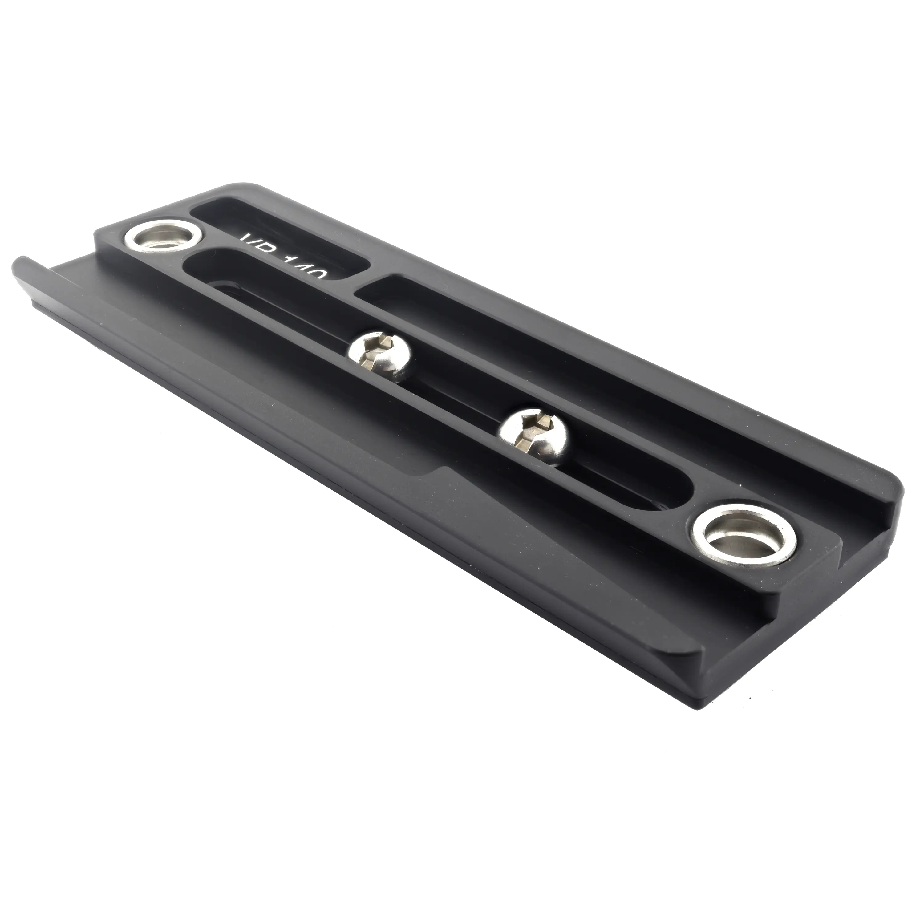 Video Objektivplatte / modularer Objektiv-Ersatzfuß mit 2 x QD-Aufnahme (Manfrotto/Sachtler Video Standard) Video Objektivplatte / modularer Objektiv-Ersatzfuß mit 2 x QD-Aufnahme (Manfrotto/Sachtler Video Standard)