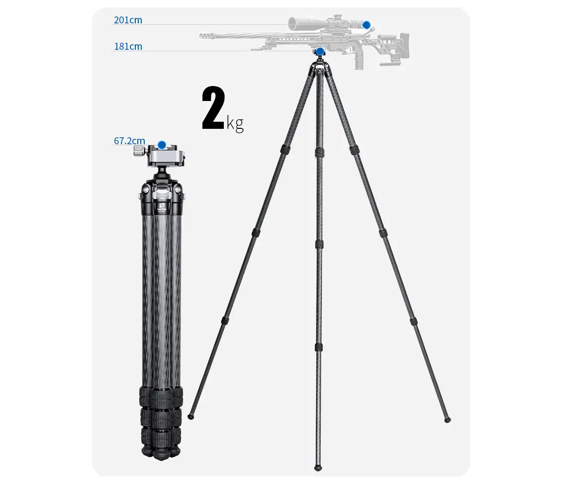 Leofoto SA-364CL Karbon Dreibeinstativ mit MA-30 Halterung Leofoto SA-364CL Karbon Dreibeinstativ mit MA-30 Halterung