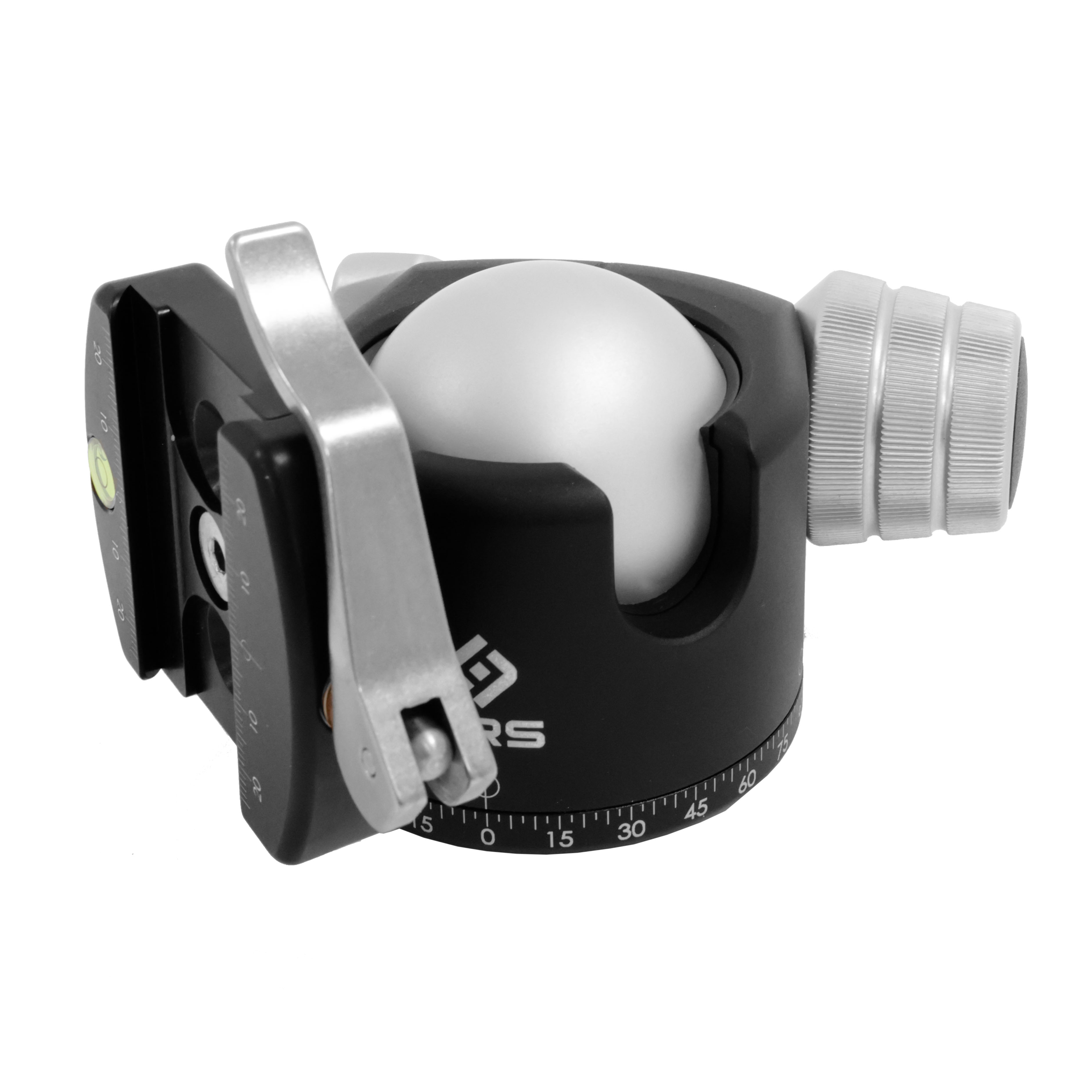 Really Right Stuff BH-55 LR - Kugelkopf mit B2 LR II Schnellwechselklemme mit Klemmhebel Really Right Stuff BH-55 LR - Kugelkopf mit B2 LR II Schnellwechselklemme mit Klemmhebel