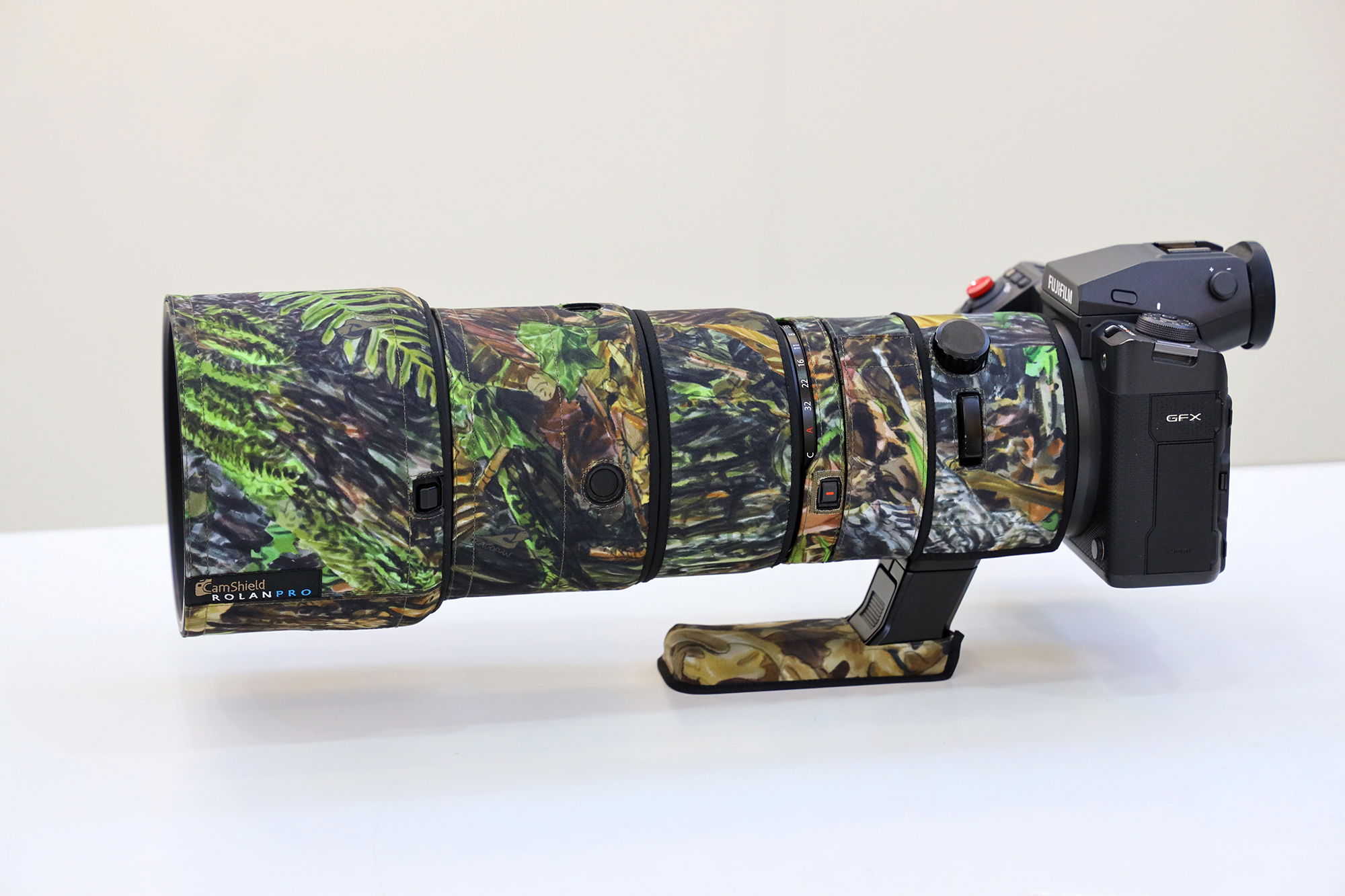 ROLANPRO Cover for Fuji GF 500mm f/5.6 R LM OIS WR Camouflage & Waterproof
