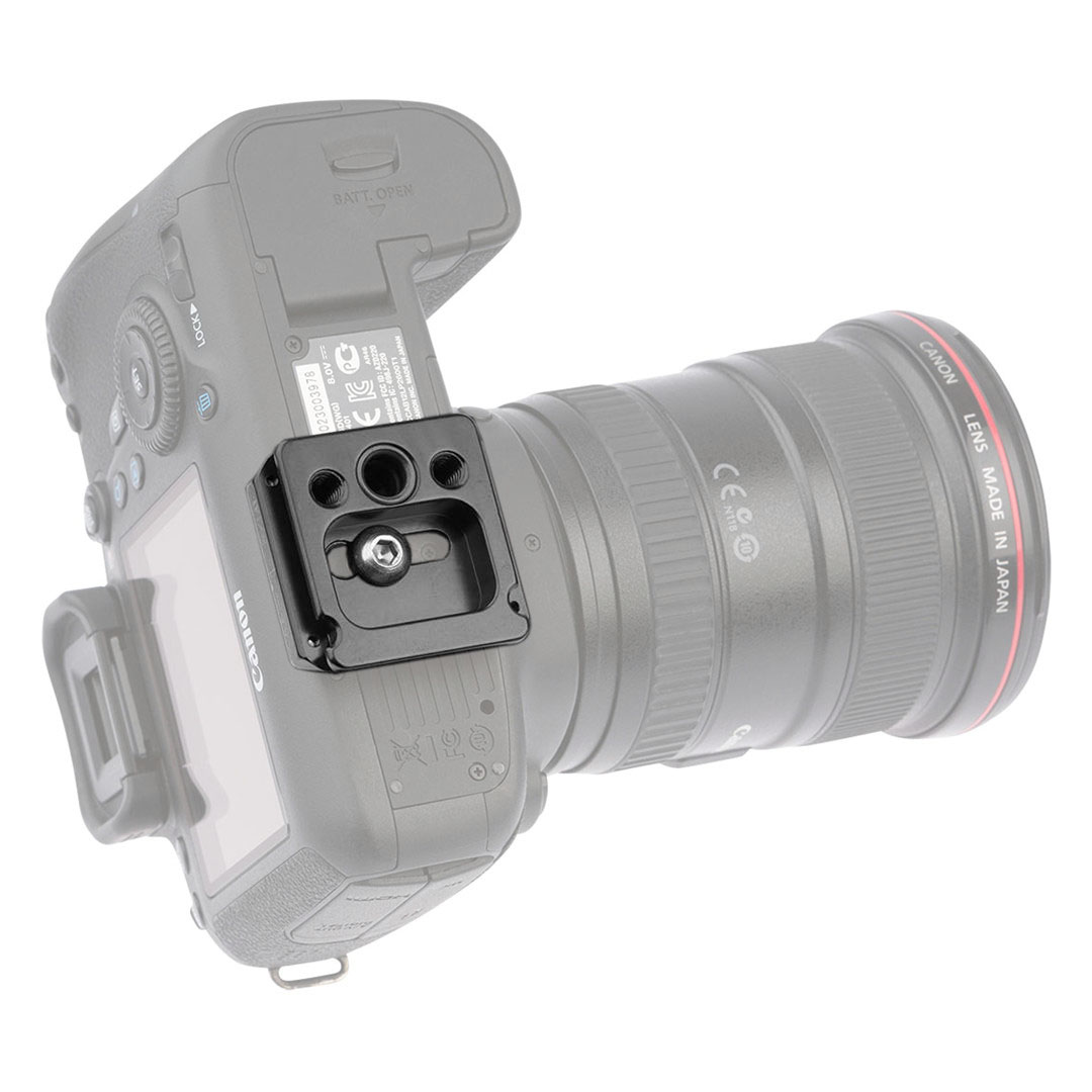 ProMediaGear PXM1 HYBRID Kameraplatte für Manfrotto RC2 und 38 mm Schwalbenschwanz-Klemmprofil ProMediaGear PXM1 HYBRID Kameraplatte für Manfrotto RC2 und 38 mm Schwalbenschwanz-Klemmprofil