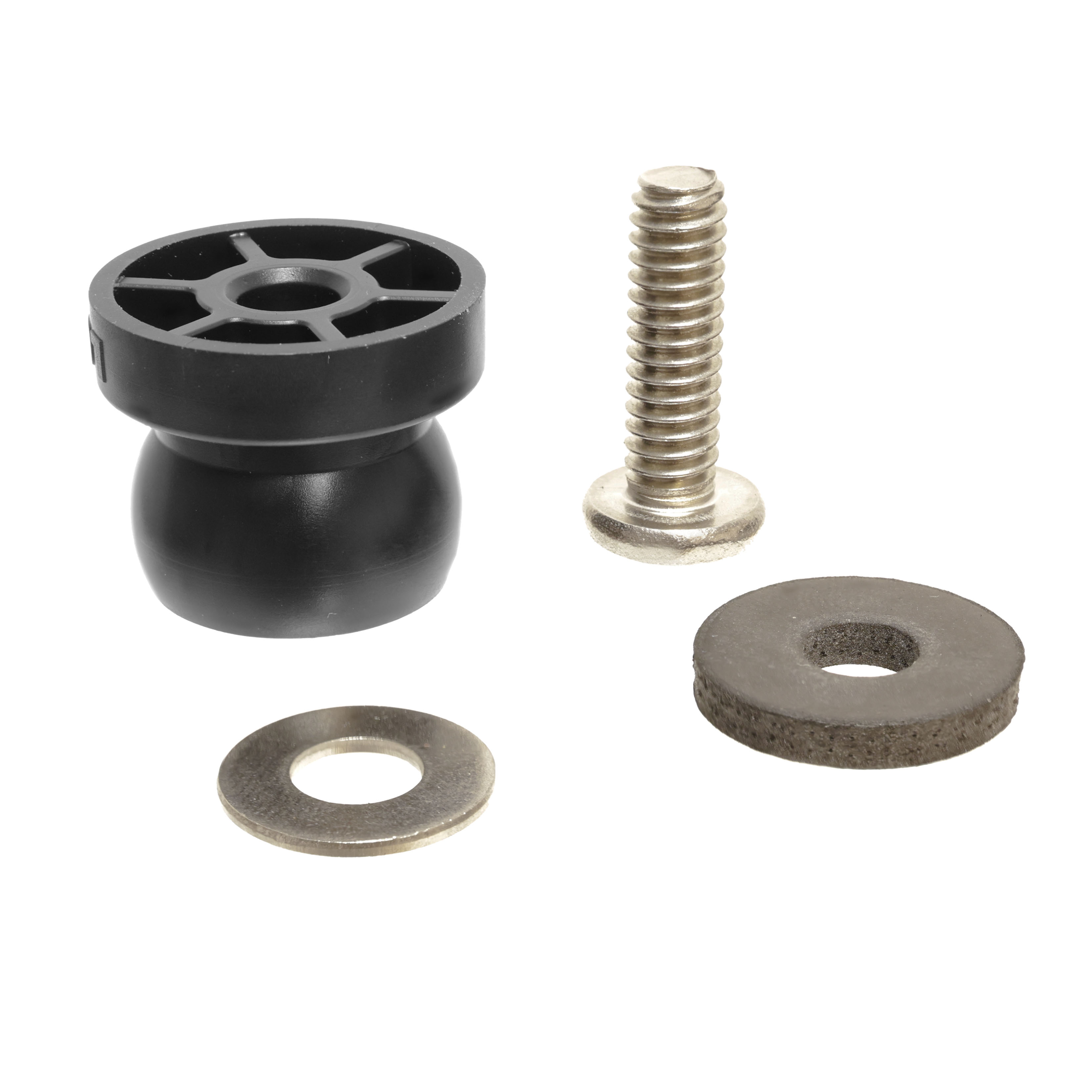 Wimberley LL-PP-204-T - 1/2" Loc-Line Fixed Mount mit 1/4" Durchbohrung und 1/4-20 x 7/8" Edelstahl Wimberley LL-PP-204-T - 1/2" Loc-Line Fixed Mount mit 1/4" Durchbohrung und 1/4-20 x 7/8" Edelstahl