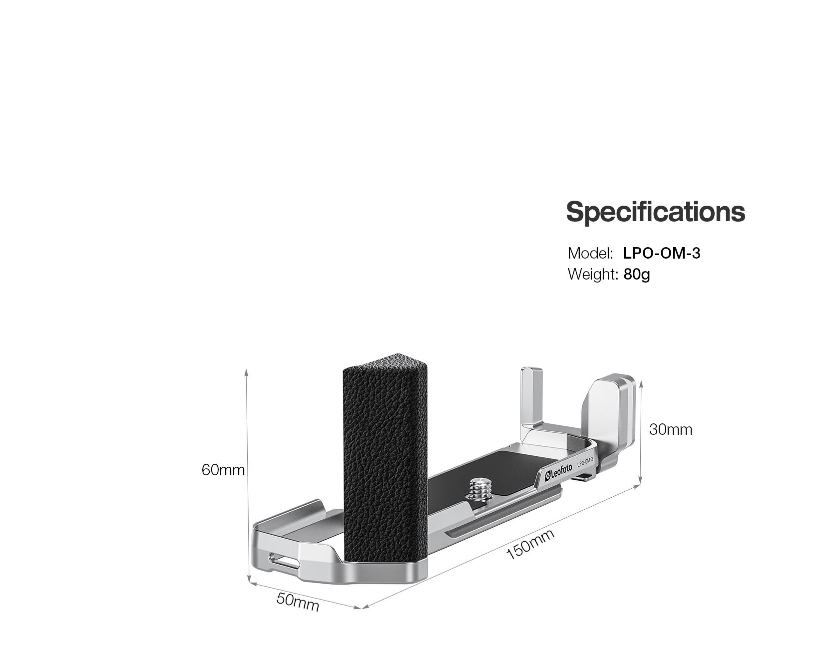 Leofoto LPO-OM-3 L-Winkel für OM System OM-3 Leofoto LPO-OM-3 L-Winkel für OM System OM-3