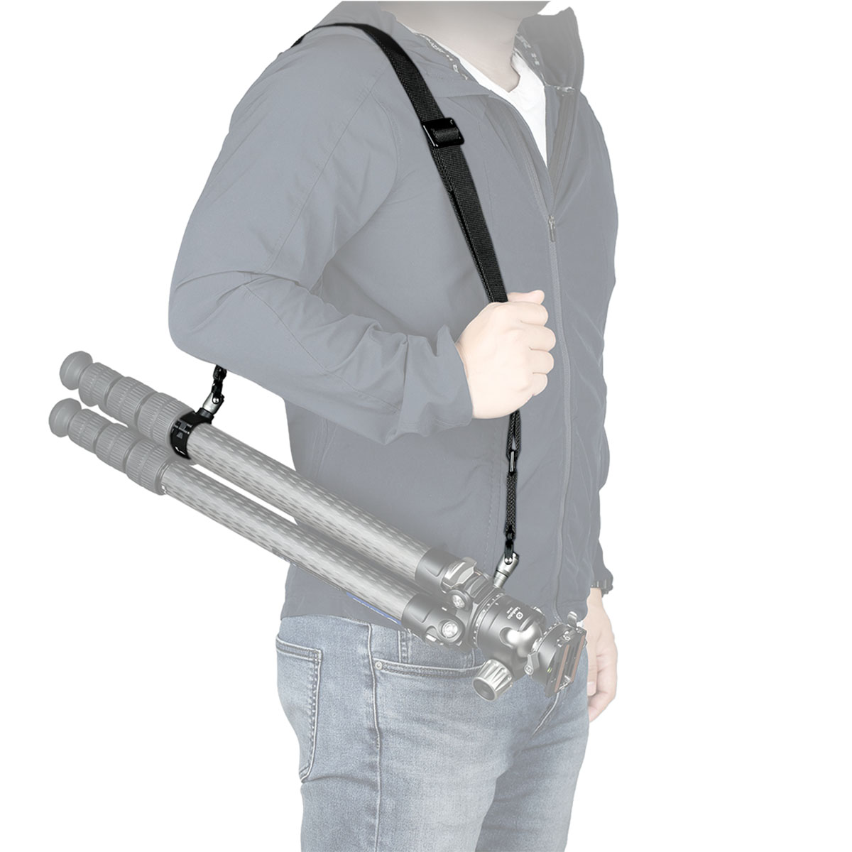 Leofoto Stativtragegurt LS für 1/4" UNC-Gewinde und Stativschelle