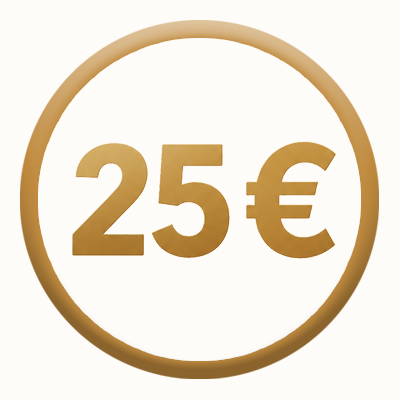 Veuillez sélectionner... - 25 euros