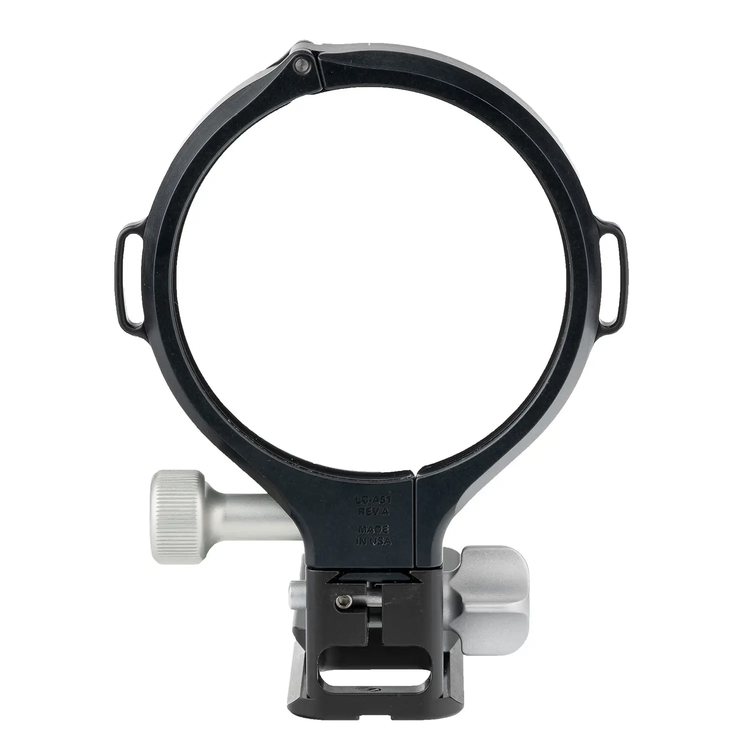 Really Right Stuff LC-A51 Package: Objektivschelle mit Fuß LCF-55 für Canon RF 100-500 mm