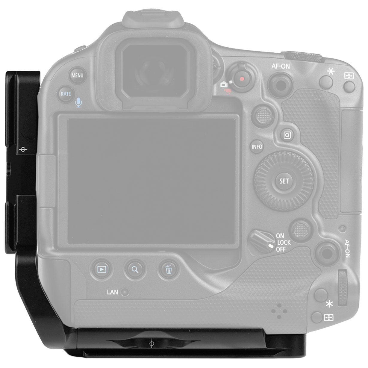 Really Right Stuff BR3-LS L-Winkel für Canon EOS R3 Really Right Stuff BR3-LS L-Winkel für Canon EOS R3