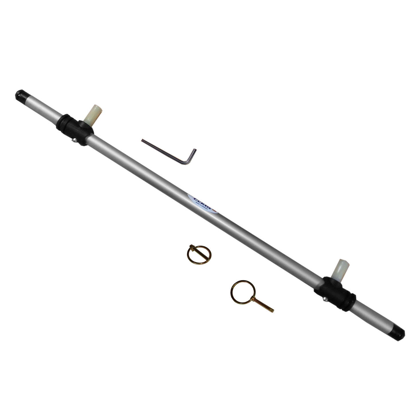 Eckla Aluminiumachse für Räder mit Kugellager (passend für BEACH-ROLLY & MULTI-ROLLY )