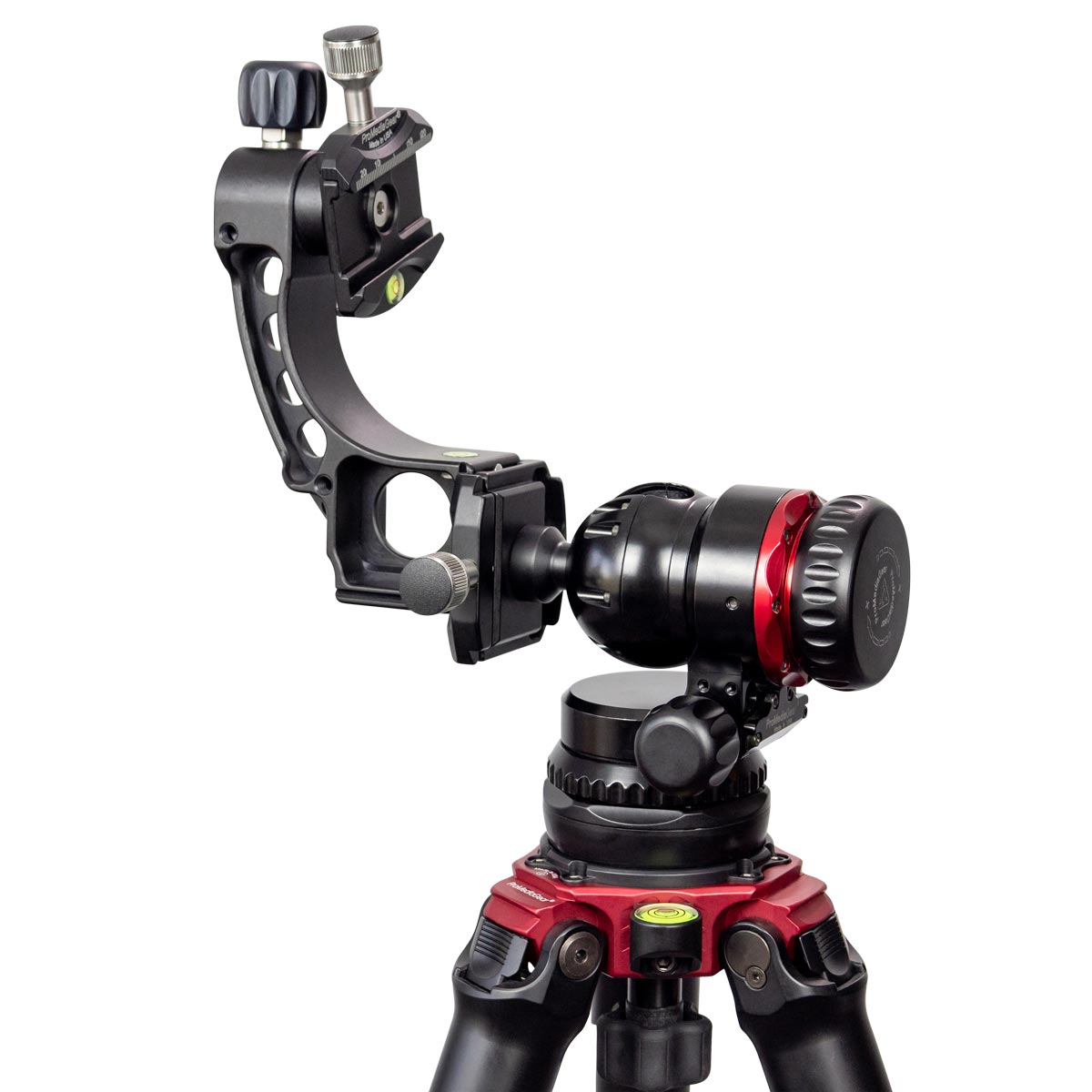 ProMediaGear GT2 Tomahawk - Teleneiger-Erweiterung für Kugelkopf & Einbeinstativ ProMediaGear GT2 Tomahawk - Teleneiger-Erweiterung für Kugelkopf & Einbeinstativ