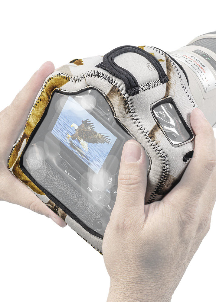 LensCoat™ BodyGuard™ Compact CB (Clear Back) with Grip