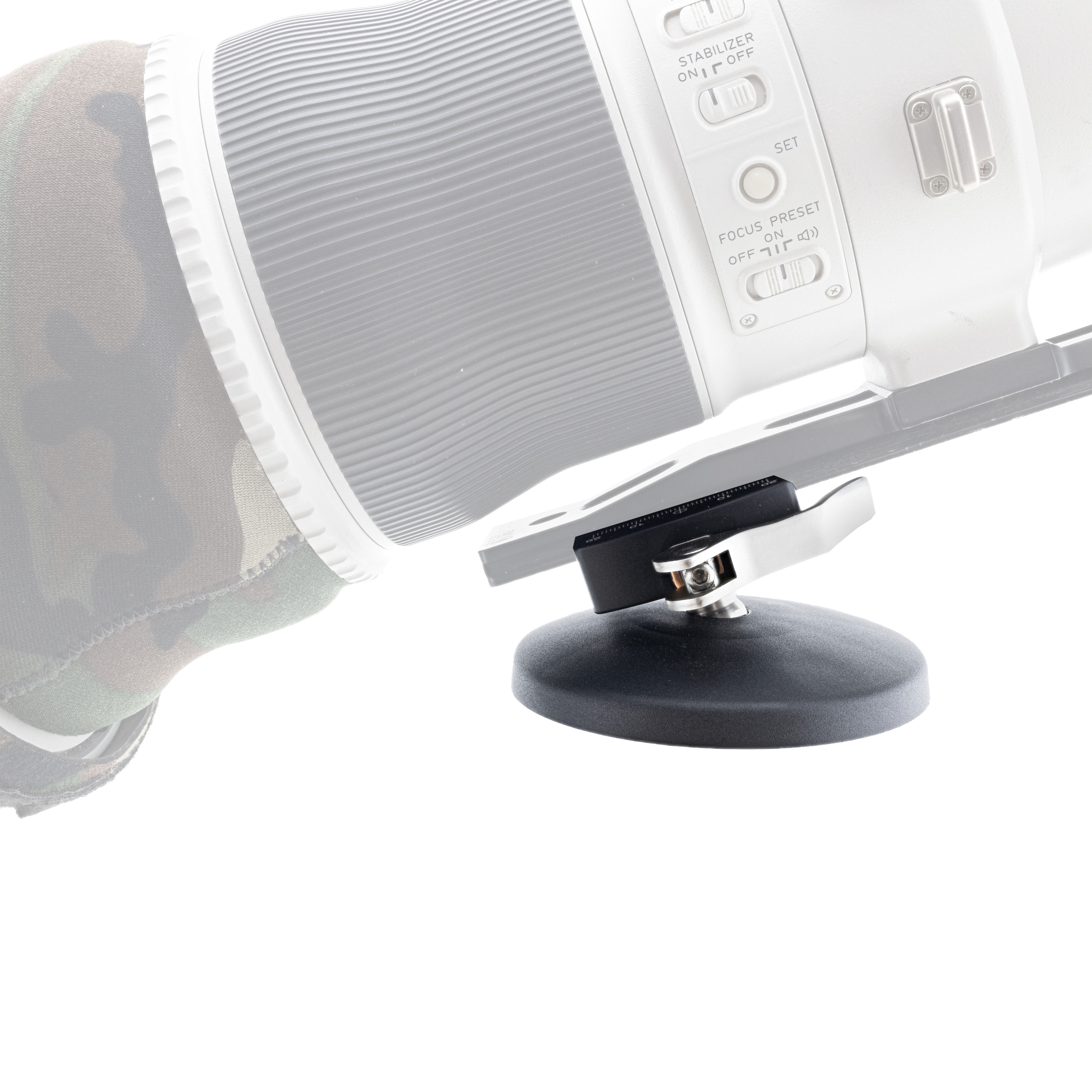 Mini Groundpod 100 Lever Bodenstativ - Hebelkupplung und 100 mm Tellerfuß Mini Groundpod 100 Lever Bodenstativ - Hebelkupplung und 100 mm Tellerfuß