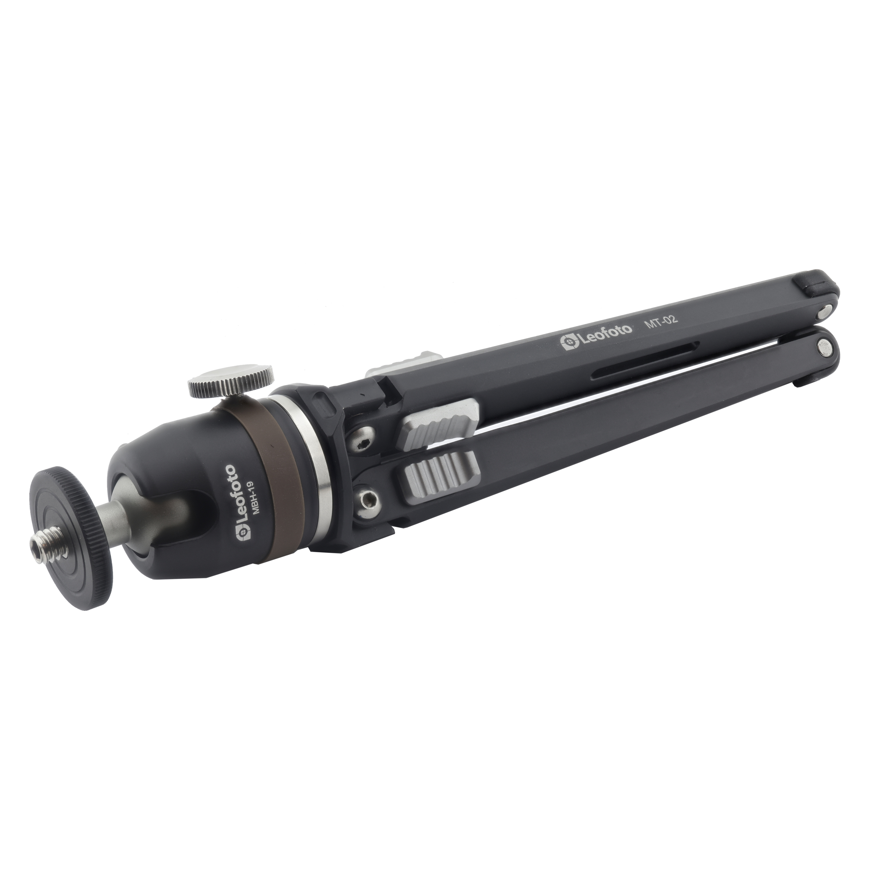 Leofoto MT-02+MBH-19 Mini-Stativ mit Kugelkopf MBH-19 Leofoto MT-02+MBH-19 Mini-Stativ mit Kugelkopf MBH-19