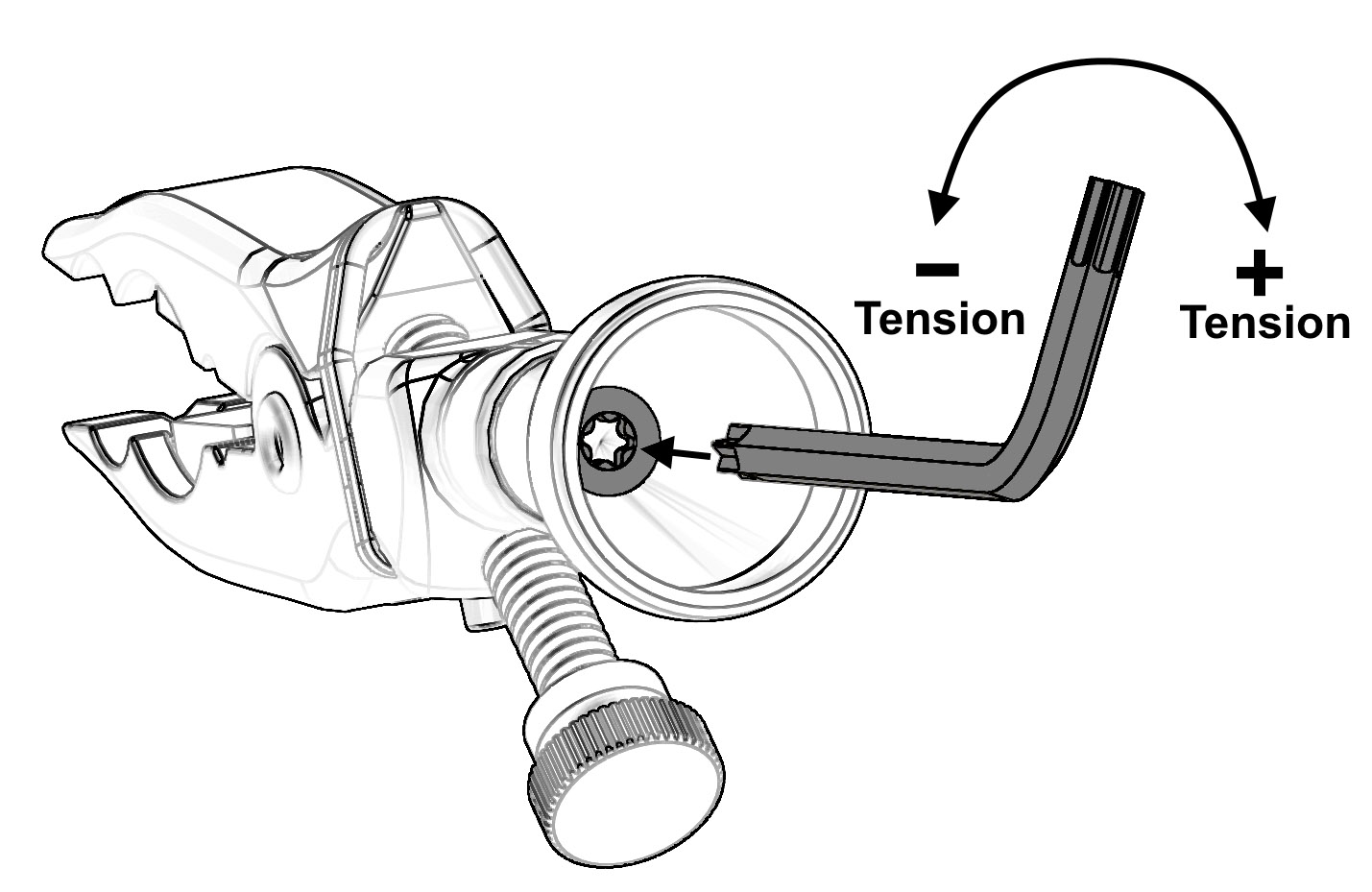 Wimberley KY-PP-201 Werkzeug zum Justieren (T20) Wimberley KY-PP-201 Werkzeug zum Justieren (T20)
