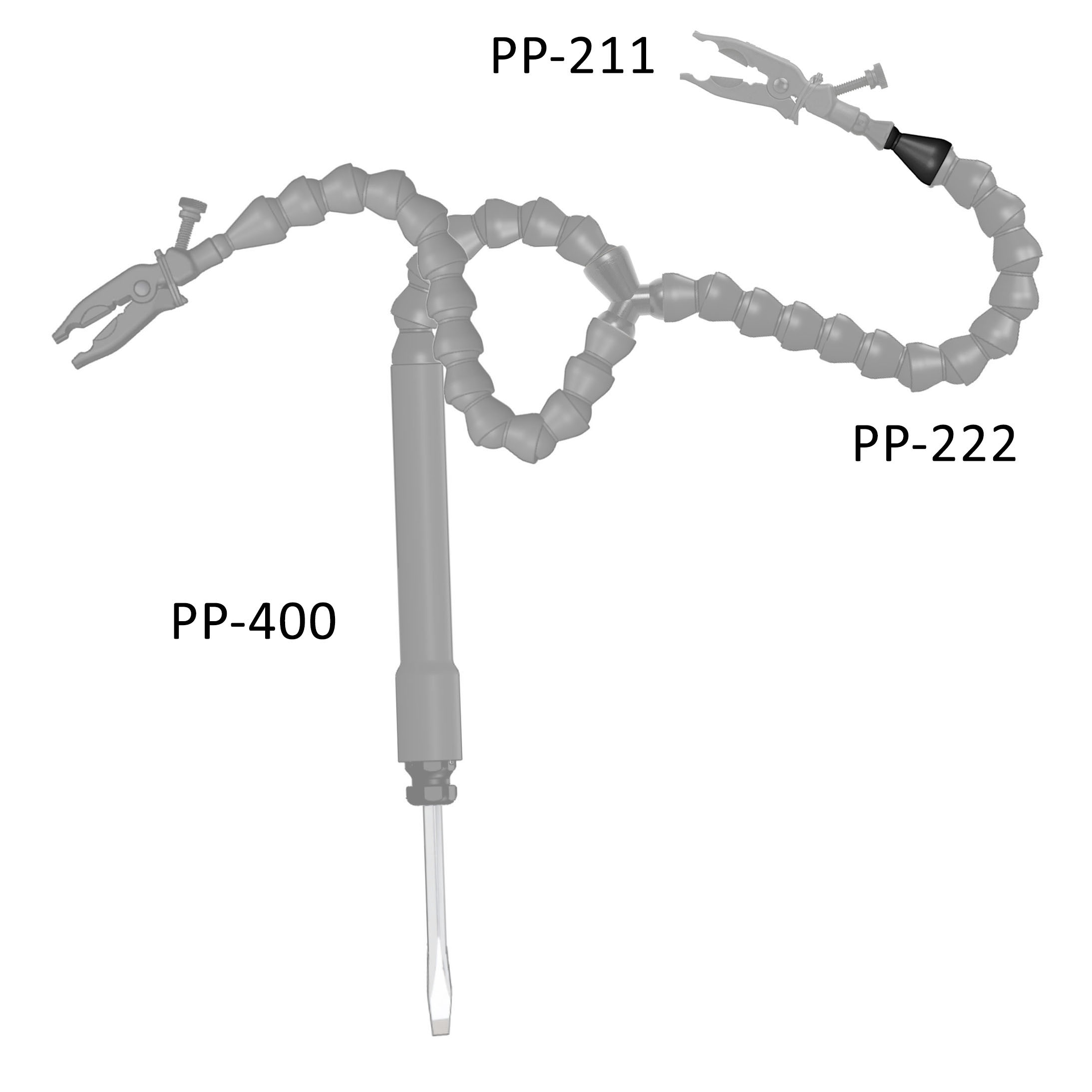 Loc-Line Reduzierung 1/2" auf 1/4", schwarz Loc-Line Reduzierung 1/2" auf 1/4", schwarz