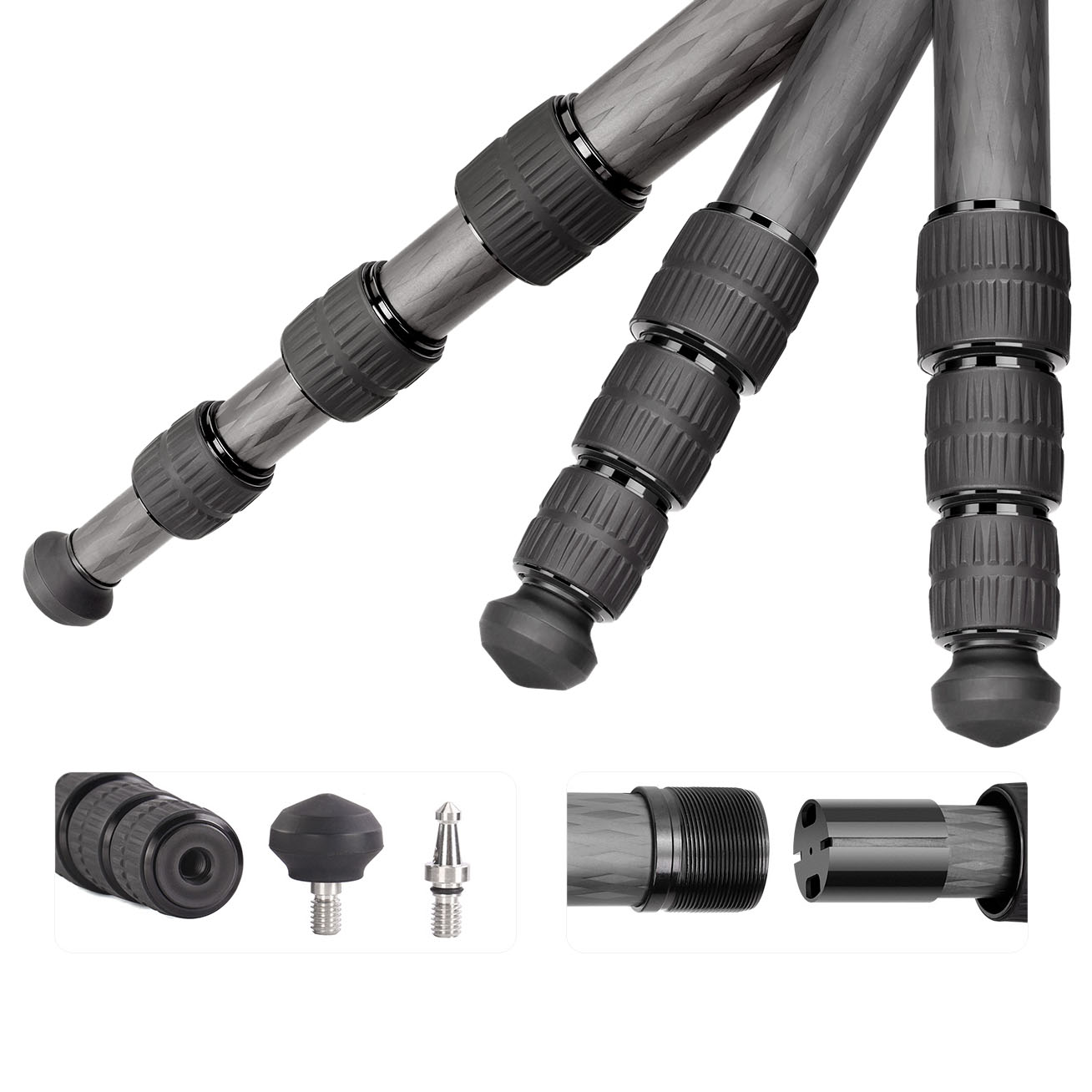 Leofoto LS-284CEX Ranger Karbon Stativ mit integrierter Nivellierung Leofoto LS-284CEX Ranger Karbon Stativ mit integrierter Nivellierung