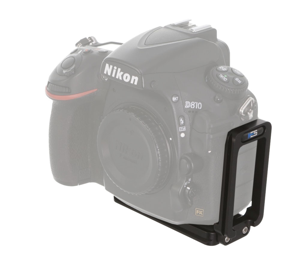 Kirk ULB-1 Universeller L-Winkel -klein an Nikon D810
