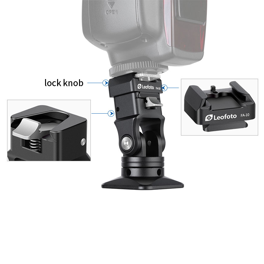 Leofoto FA-14 Schnellwechselplattform (Arca Swiss) + FA-10 V-Schnellwechselplatte Leofoto FA-14 Schnellwechselplattform (Arca Swiss) + FA-10 V-Schnellwechselplatte