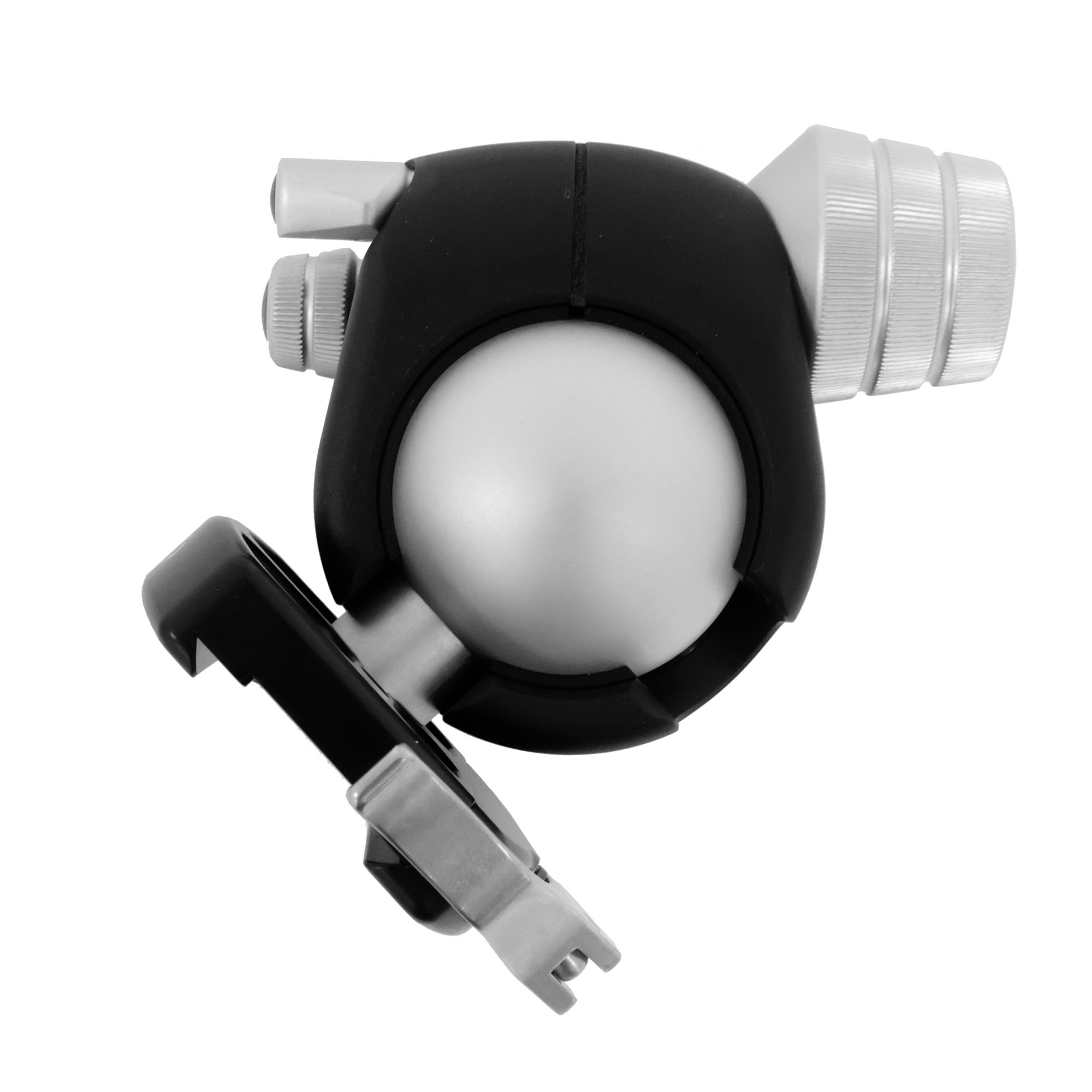 Really Right Stuff BH-55 LR - Kugelkopf mit B2 LR II Schnellwechselklemme mit Klemmhebel Really Right Stuff BH-55 LR - Kugelkopf mit B2 LR II Schnellwechselklemme mit Klemmhebel