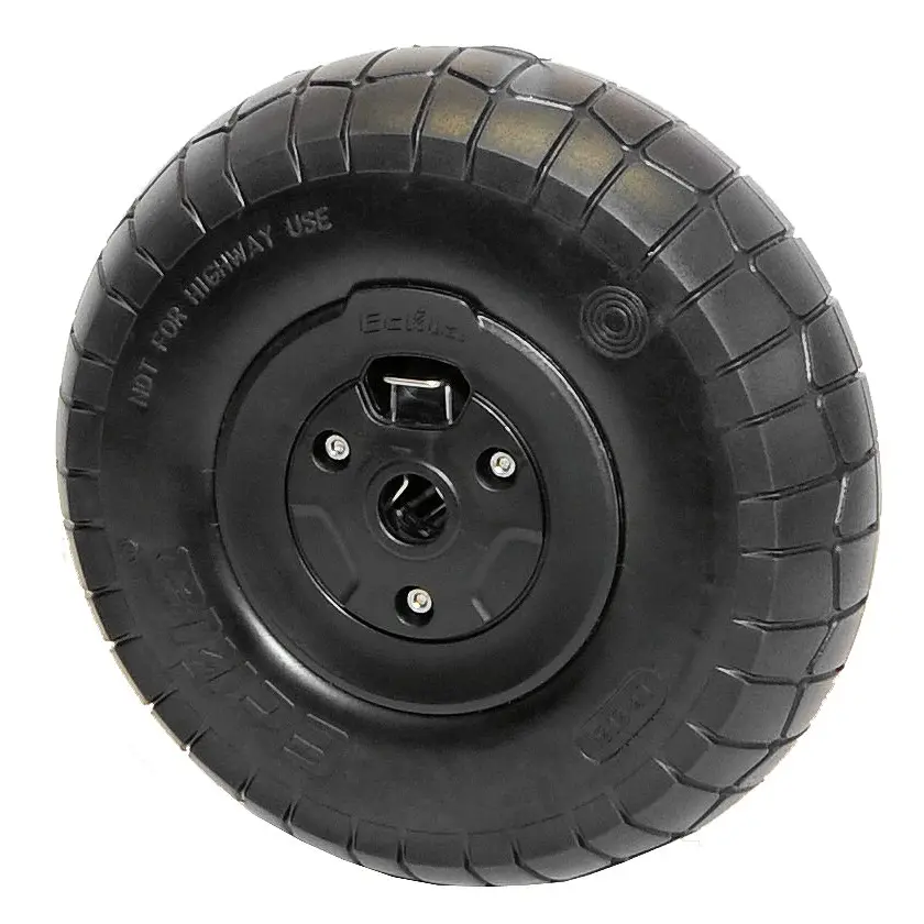 Eckla 07138 Ersatzrad 260 mm (pannensicher, rollengelagert, Ecklafix) - Schwarz Eckla 07138 Ersatzrad 260 mm (pannensicher, rollengelagert, Ecklafix) - Schwarz