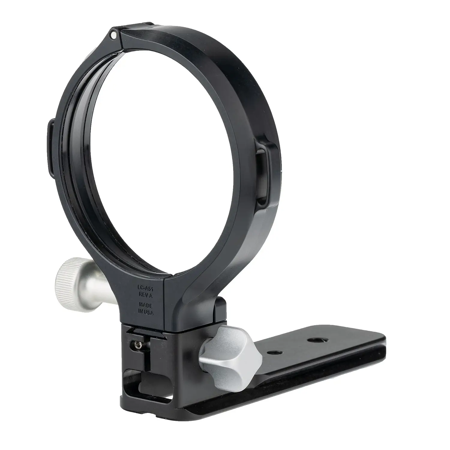 Really Right Stuff LC-A51 Package: Objektivschelle mit Fuß LCF-55 für Canon RF 100-500 mm