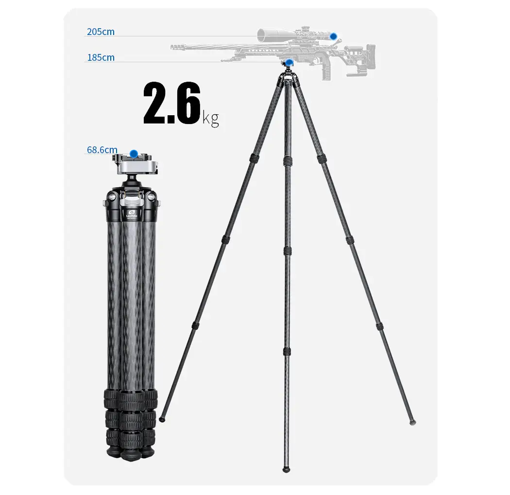 Leofoto SA-404CL Karbon Dreibeinstativ mit MA-30L Halterung Leofoto SA-404CL Karbon Dreibeinstativ mit MA-30L Halterung