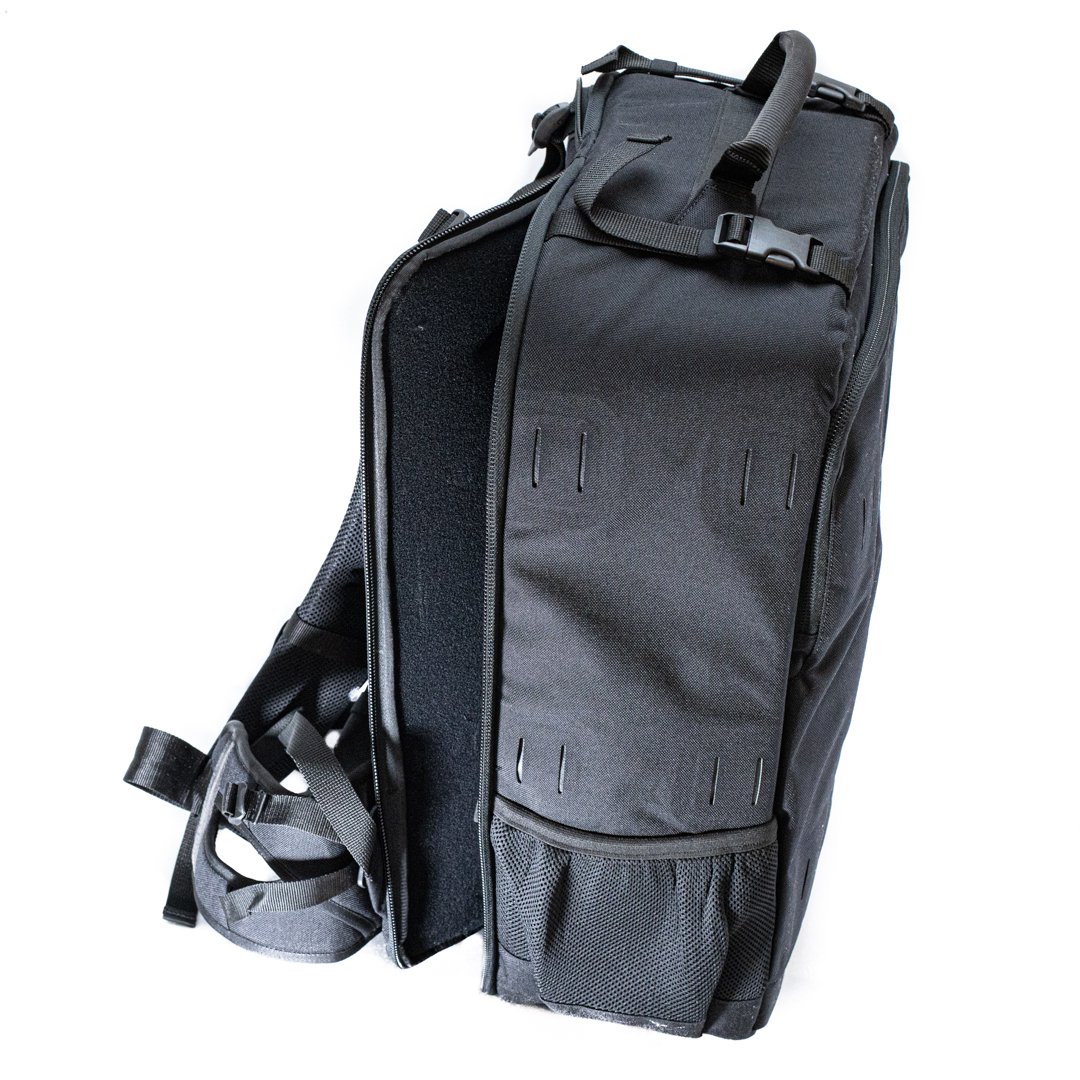 MR JAN GEAR BORIS IV Fotorucksack - Black - MR JAN GEAR FARBEN: Black