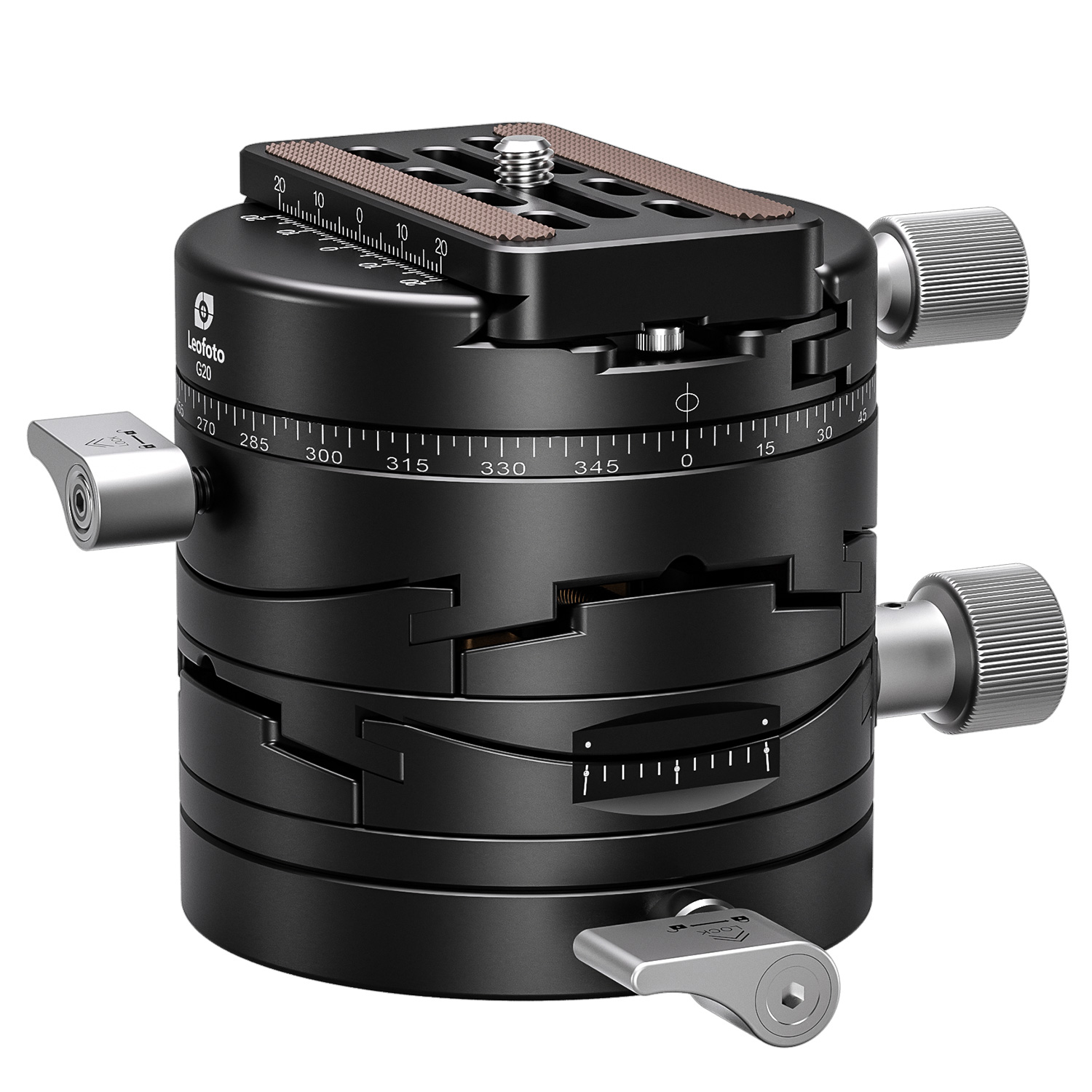 Leofoto G20 3D-Getriebe-Panoramakopf Leofoto G20 3D-Getriebe-Panoramakopf