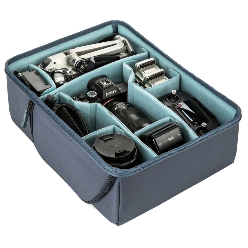 Shimoda Core Unit Large Mirrorless Modul-Einsatz Usage example (accessories shown are not included in the scope of delivery)