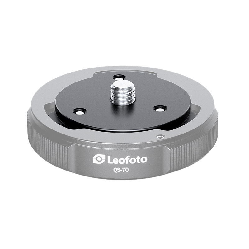 Leofoto Q70 - Schnellwechselplatte für QS-70 Schnellwechselbasis Leofoto Q70 - Schnellwechselplatte für QS-70 Schnellwechselbasis