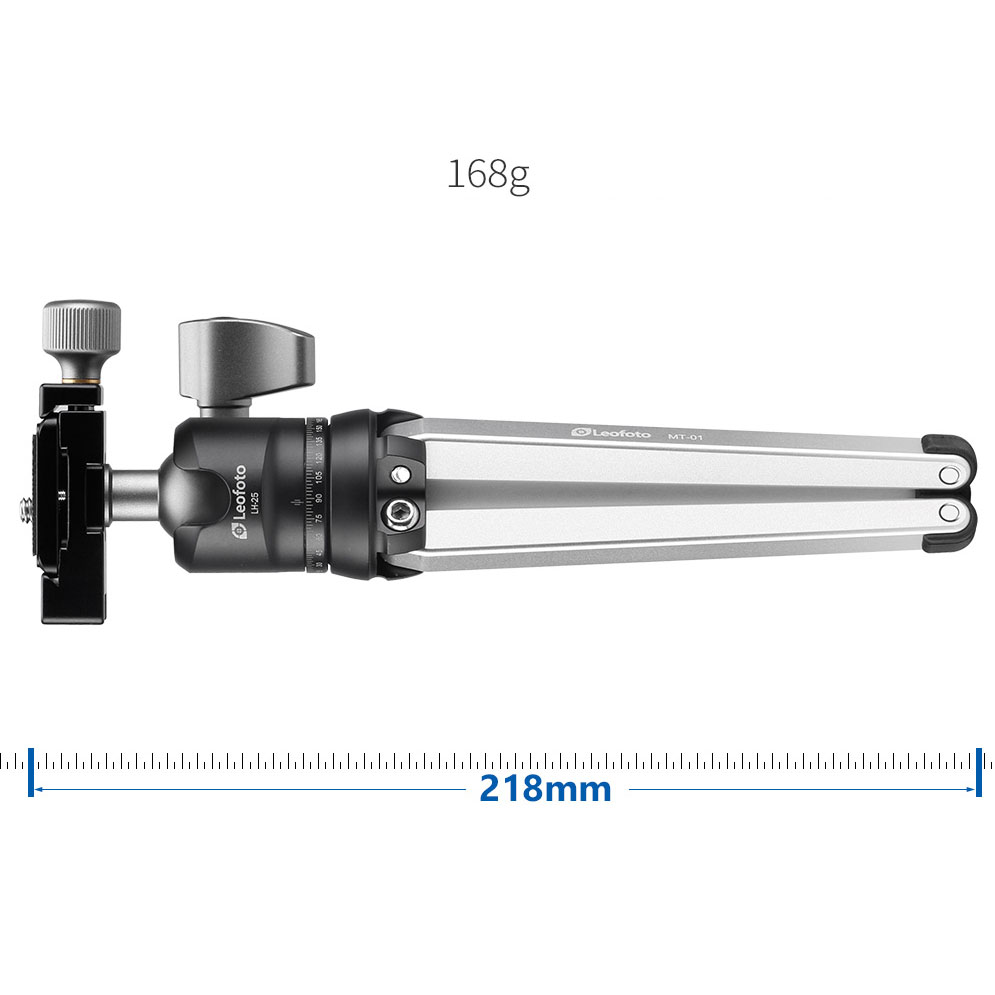 Leofoto MT-01+LH-25 Mini-Stativ mit Kugelkopf LH-25 Leofoto MT-01+LH-25 Mini-Stativ mit Kugelkopf LH-25