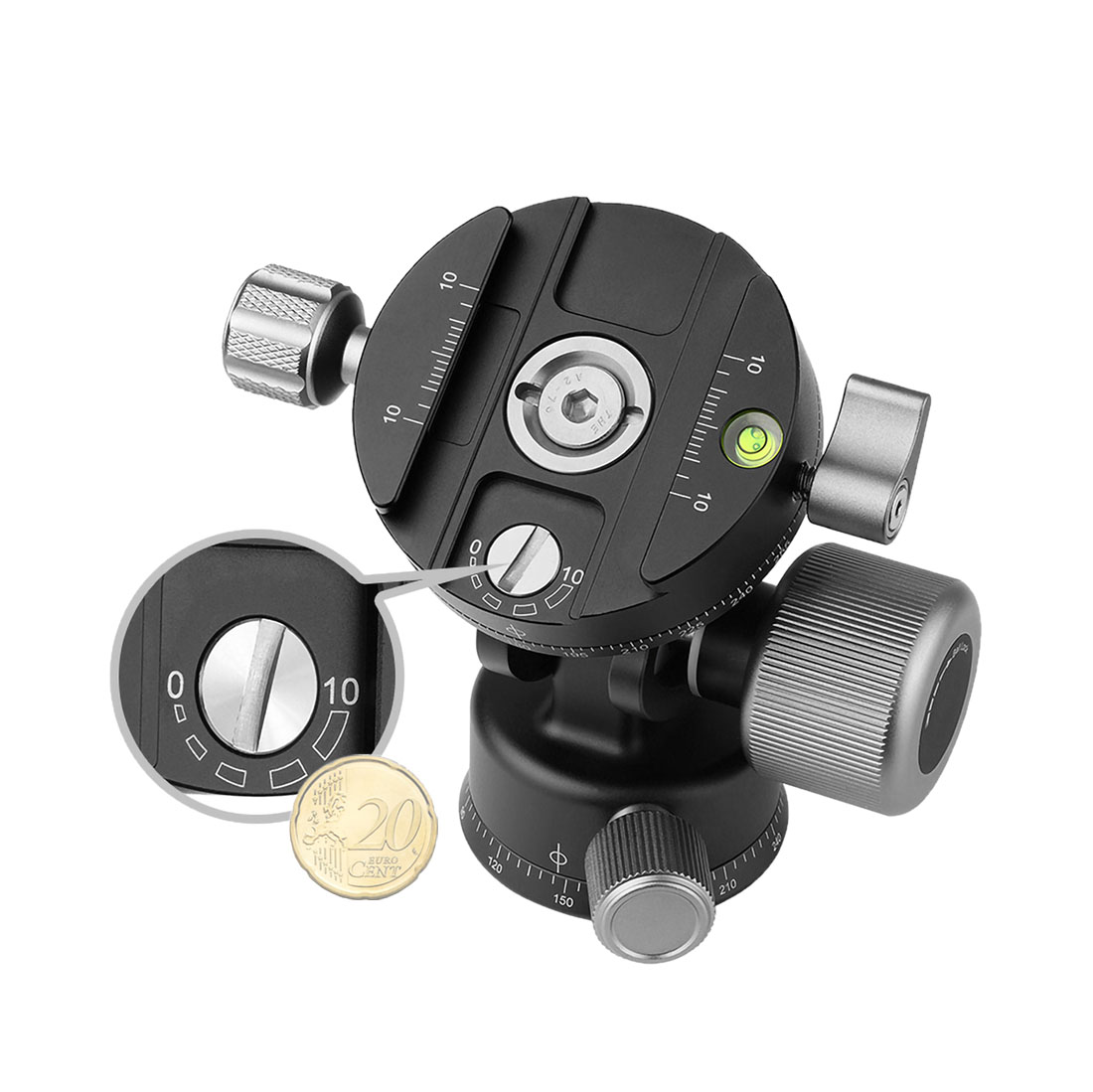 Leofoto VH-20 Stativkopf für Einbeinstative Leofoto VH-20 Stativkopf für Einbeinstative