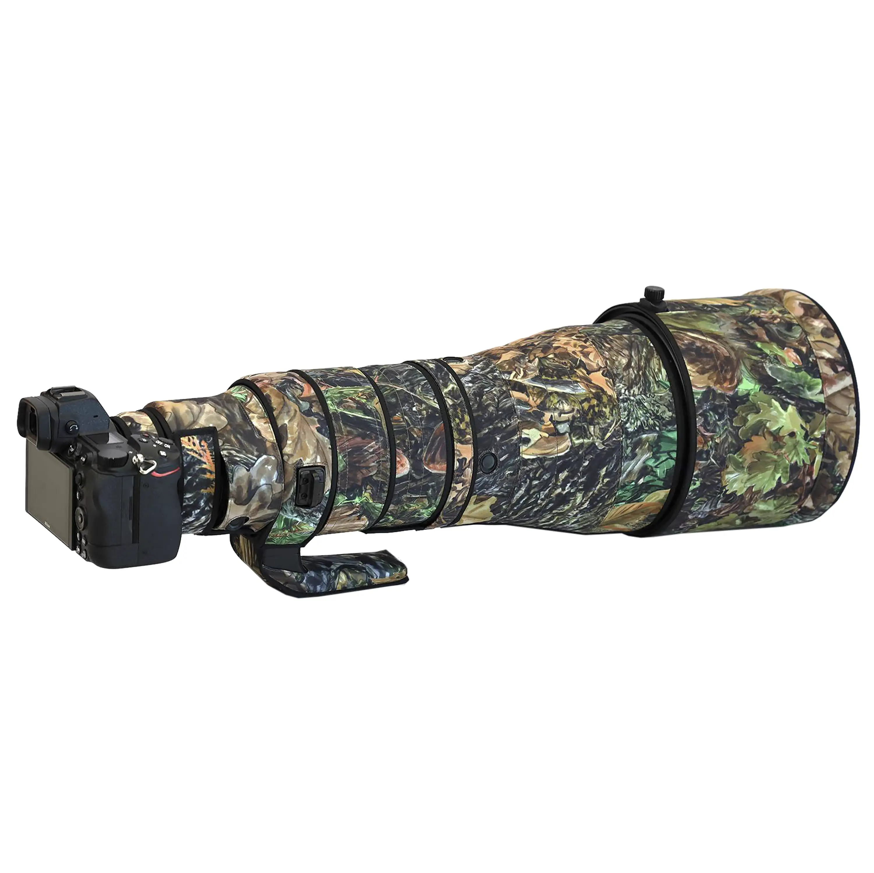 ROLANPRO Objektivschutz für Nikon Z 600 mm f/4 TC VR S -Tarnfarben & Waterproof ROLANPRO Objektivschutz für Nikon Z 600 mm f/4 TC VR S -Tarnfarben & Waterproof
