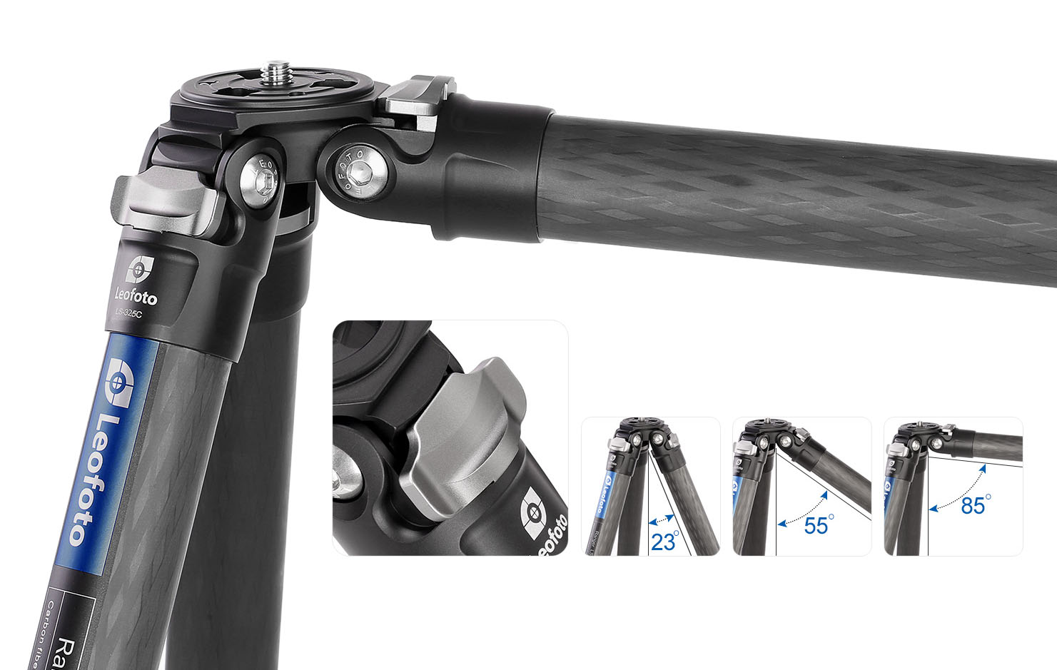 Leofoto Ranger LS-285C Karbon-Stativ mit Kugelkopf LH-36 Leofoto Ranger LS-285C Karbon-Stativ mit Kugelkopf LH-36