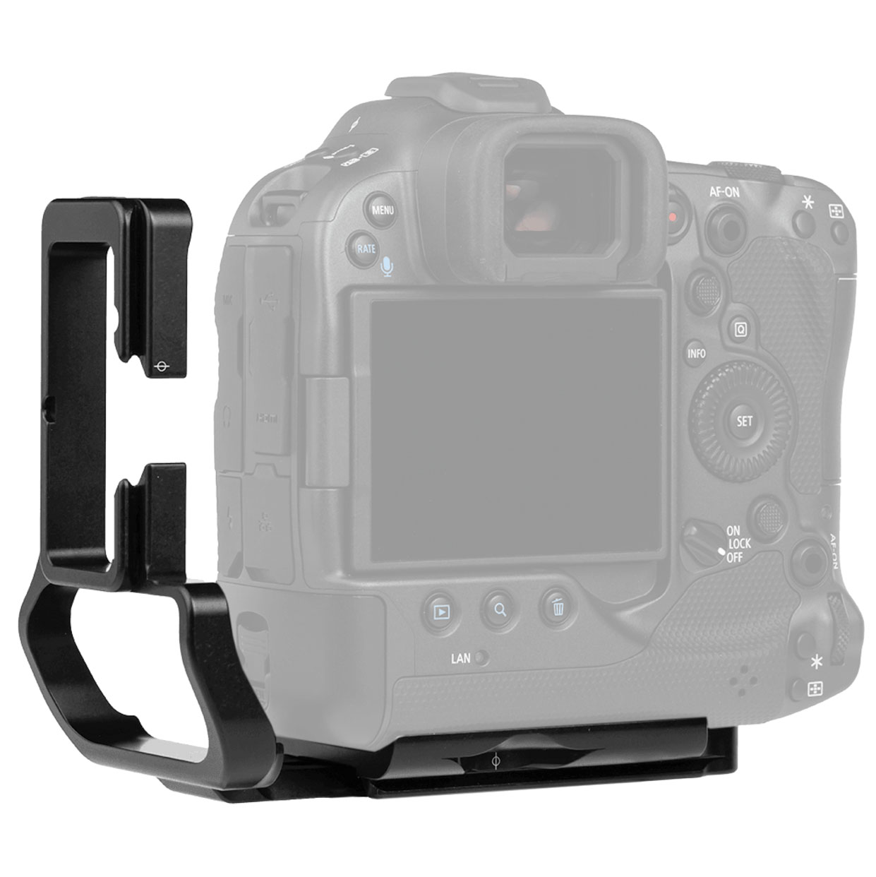 Really Right Stuff BR3-LS L-Winkel für Canon EOS R3 Really Right Stuff BR3-LS L-Winkel für Canon EOS R3