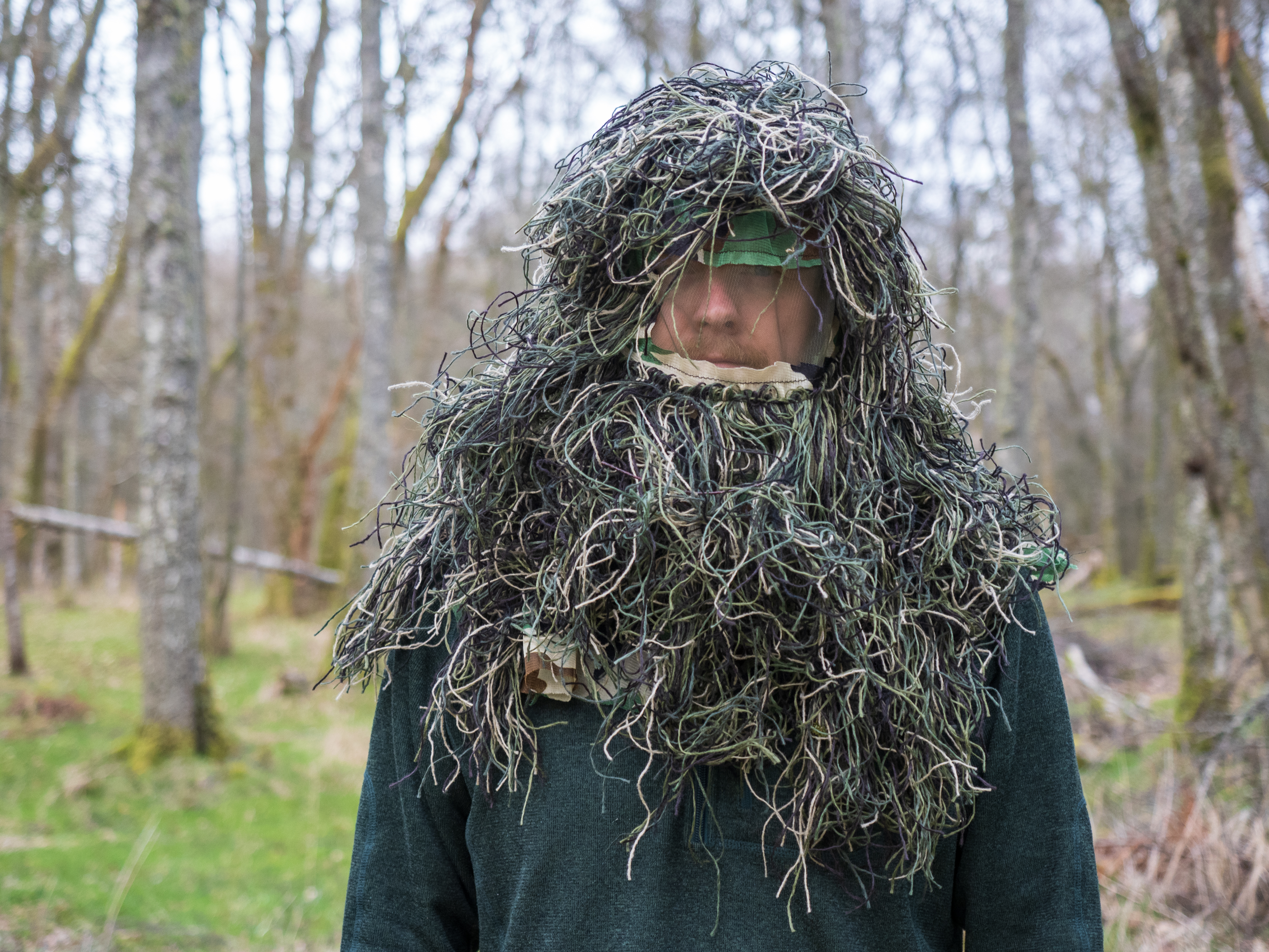 Tragopan Ghillie Gesichtsmaske Tragopan Ghillie Gesichtsmaske