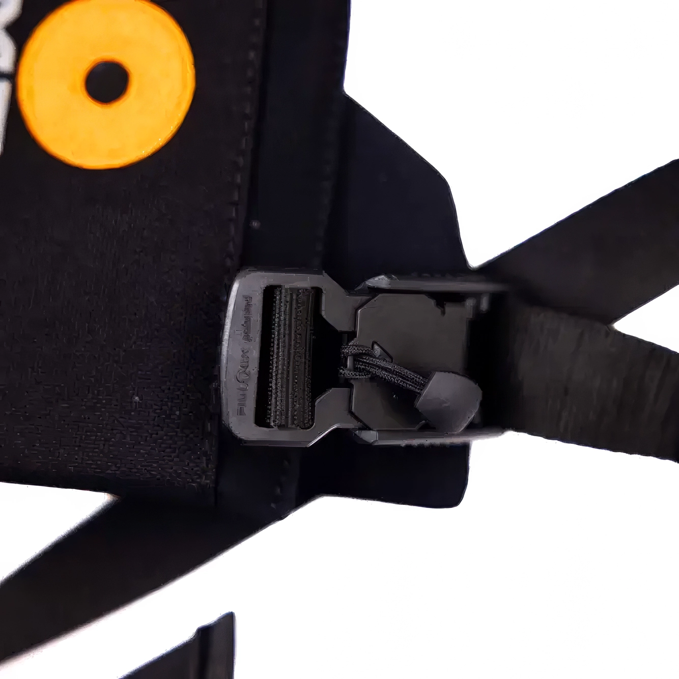 MR JAN GEAR Sistema de transporte Lens Carrier M para teleobjetivos negro (Molle y magnético)