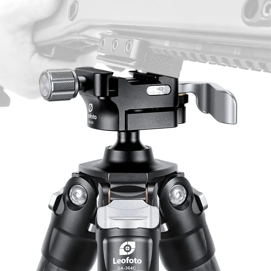 Leofoto SA-364C Karbon Dreibeinstativ mit MA-30 Halterung Leofoto SA-364C Karbon Dreibeinstativ mit MA-30 Halterung