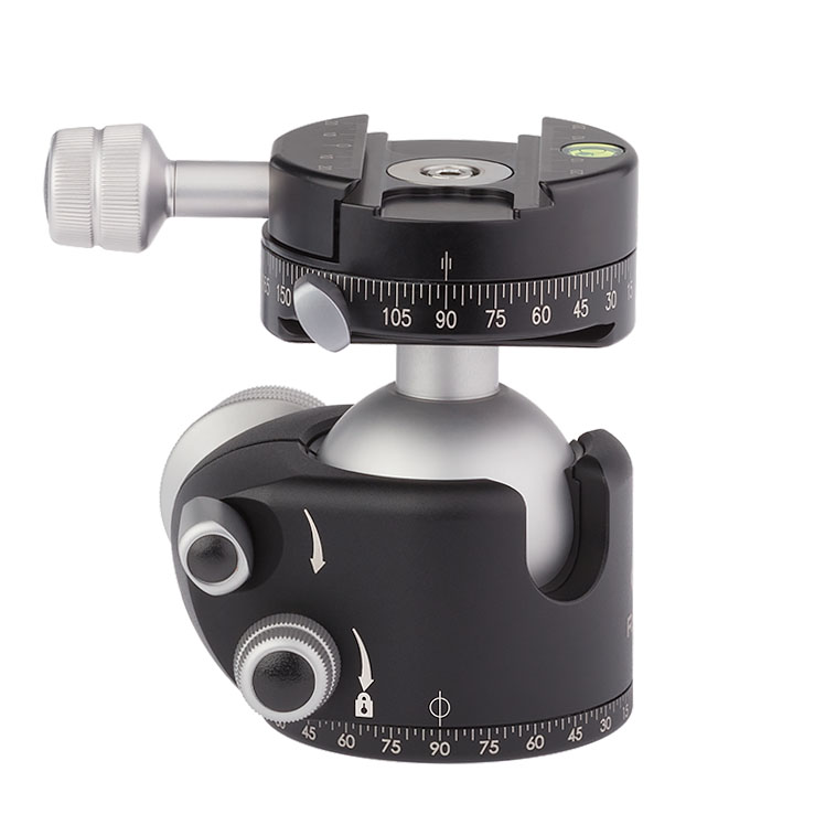 Really Right Stuff BH-55 PCPRO Kugelkopf mit Panorama-Schnellwechselklemme Really Right Stuff BH-55 PCPRO Kugelkopf mit Panorama-Schnellwechselklemme