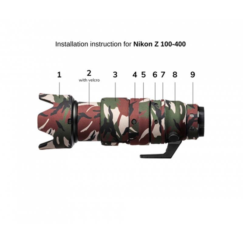 Easycover Objektivschutz Lens Oak für Nikon Z 100-400mm f/4.5-5.6 VR S Easycover Objektivschutz Lens Oak für Nikon Z 100-400mm f/4.5-5.6 VR S