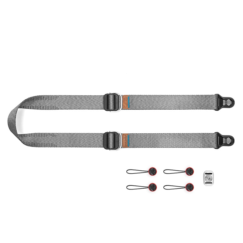 Peak Design Slide Lite Kameragurt 32 mm breit (Ash/Hellgrau)