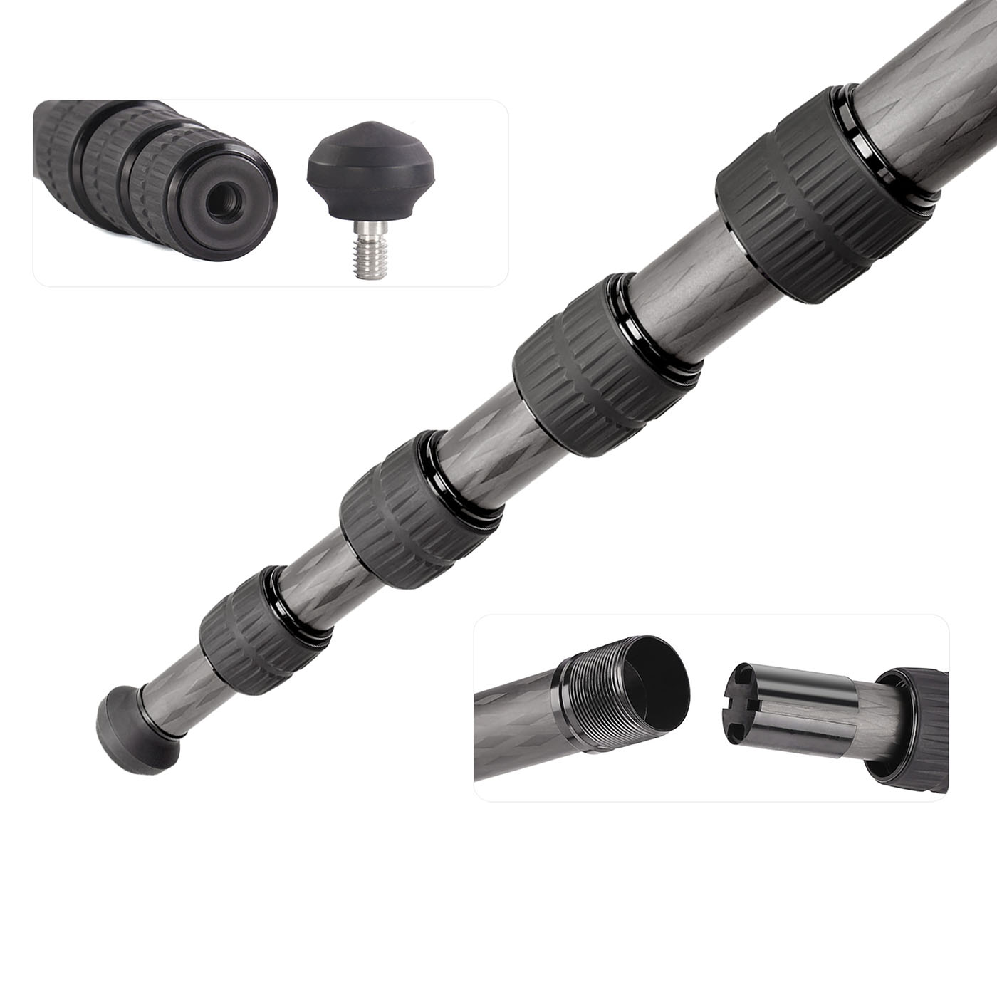 Leofoto MP-365C Einbein-Stativ aus Karbon Leofoto MP-365C Einbein-Stativ aus Karbon