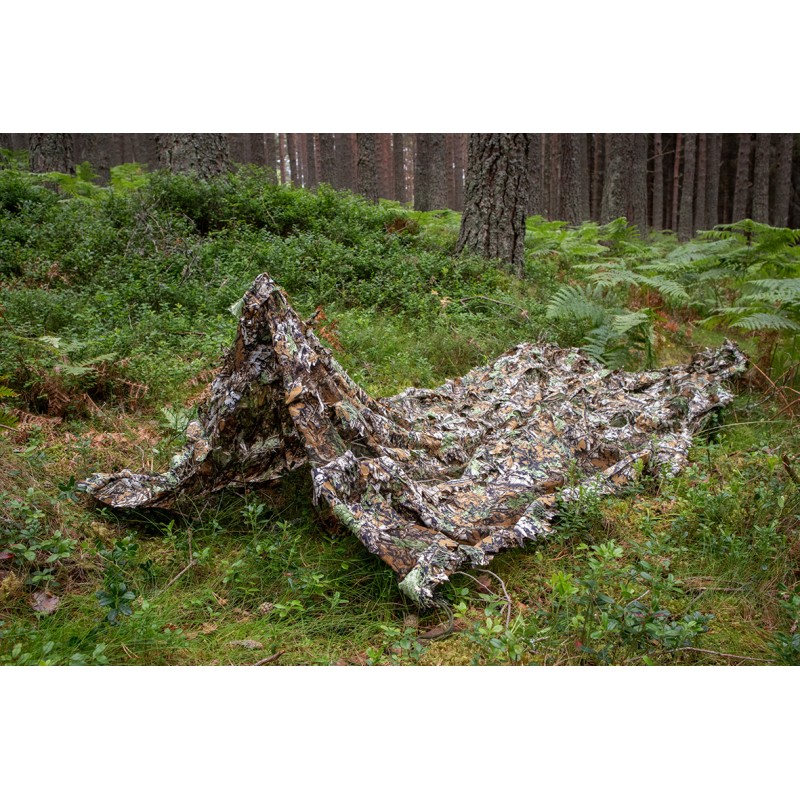 Tragopan 3D-Camo Tarnnetz 1.5 x 3.5m mit Objektivtunnel Tragopan 3D-Camo Tarnnetz 1.5 x 3.5m mit Objektivtunnel
