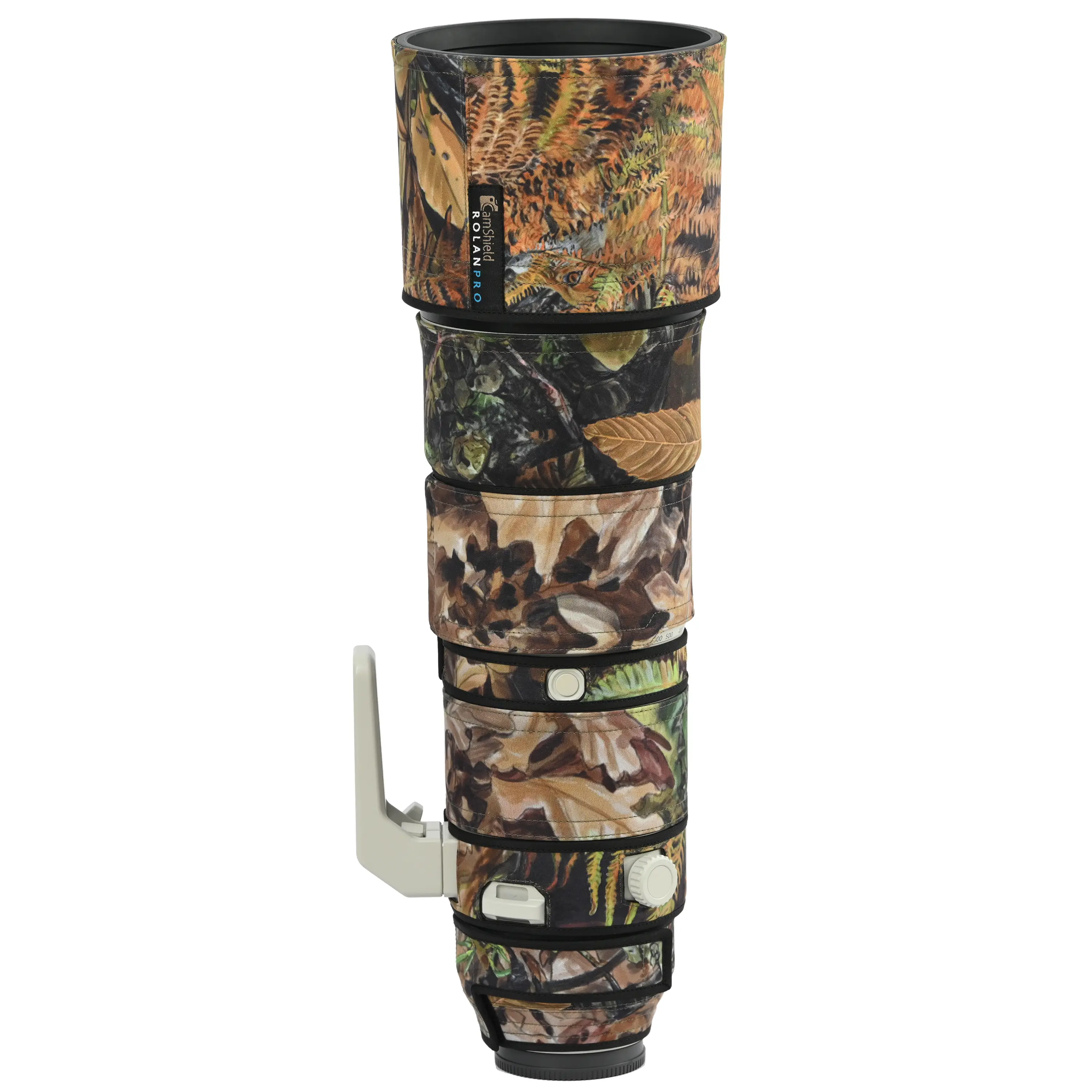 ROLANPRO Objektivschutz für Sony FE 200-600mm f/5.6-6.3 G OSS Tarnfarben & Waterproof ROLANPRO Objektivschutz für Sony FE 200-600mm f/5.6-6.3 G OSS Tarnfarben & Waterproof